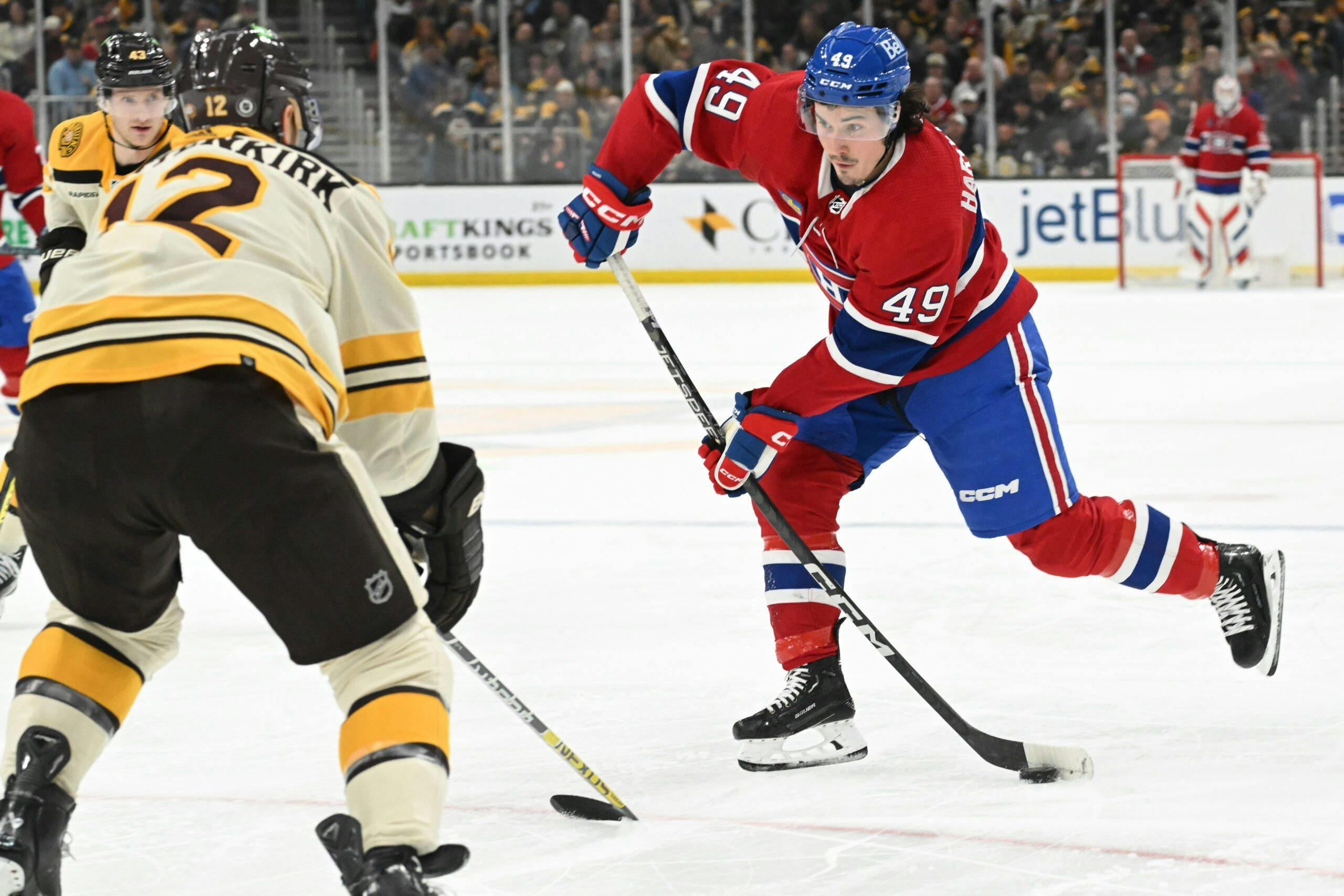 Montreal Canadiens’ forward Rafael Harvey-Pinard out 4-6 weeks with lower-body injury