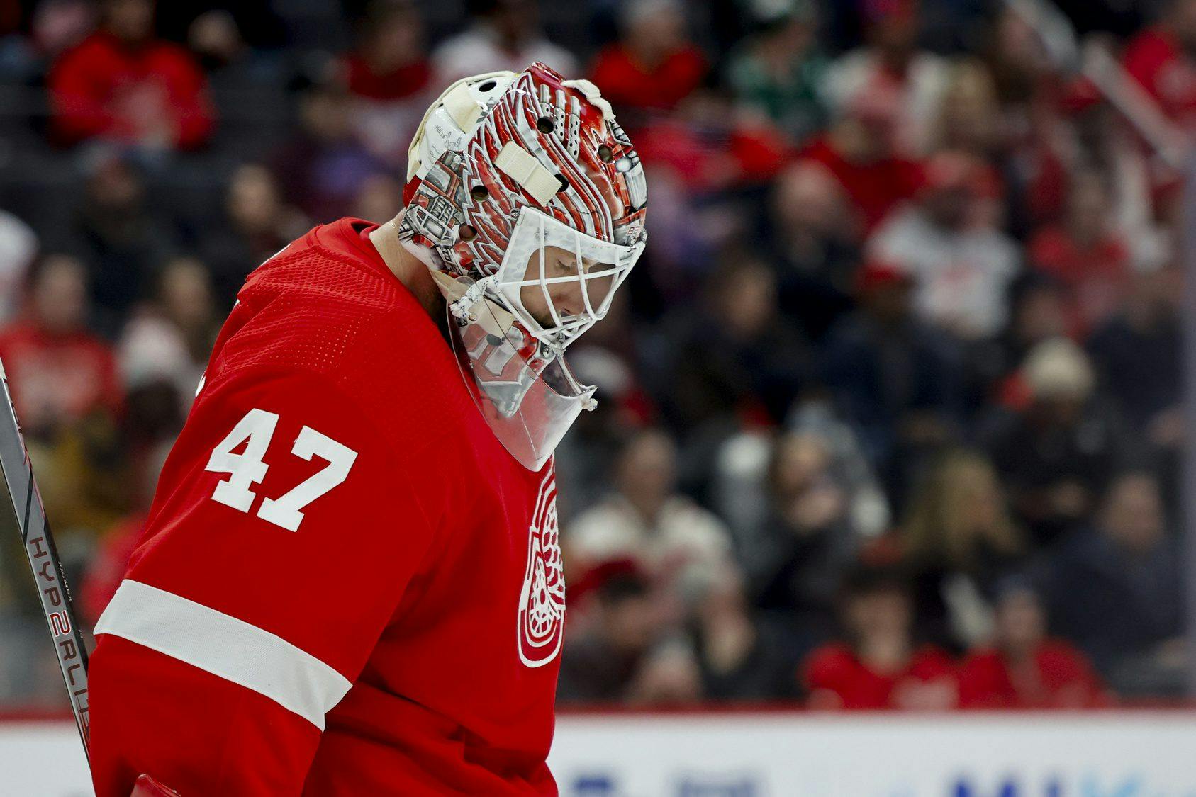 Detroit’s James Reimer could be an appealing low-cost goaltending option at the deadline
