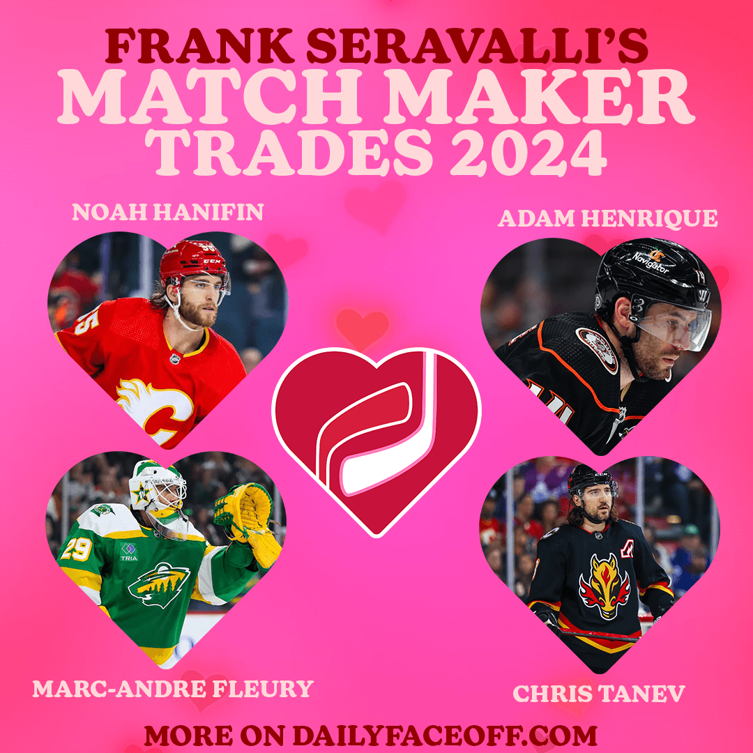 Playing Hockey’s Doctor Love: 2024 Trade Deadline Matchmaker