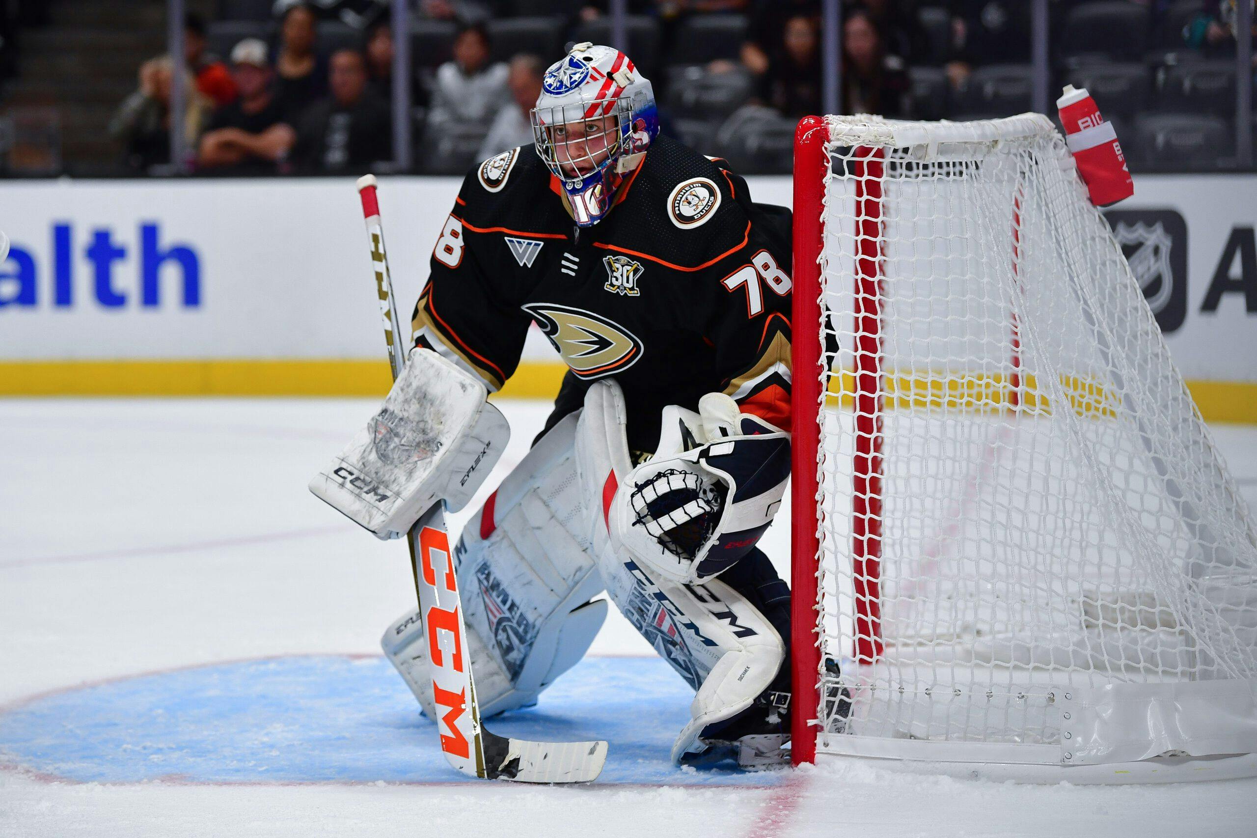 Anaheim Ducks sign goaltender Tomas Suchanek to entry-level contract