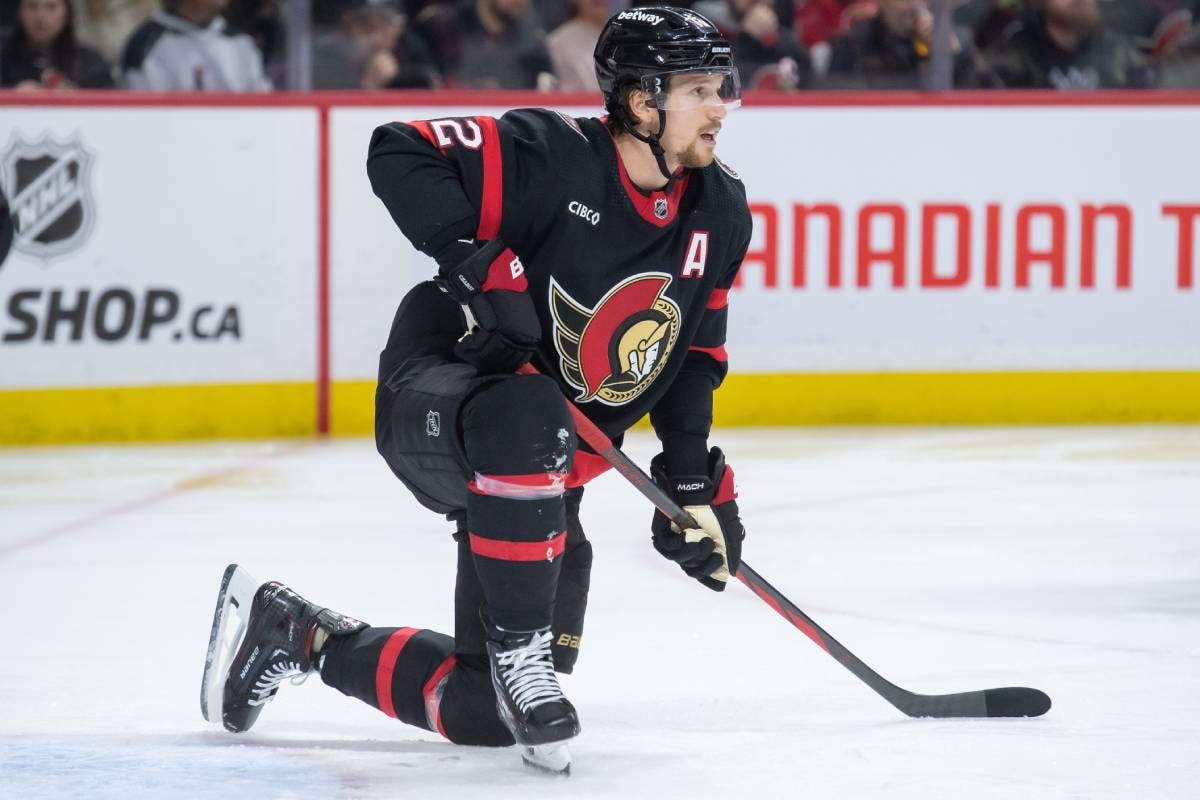 Senators’ Thomas Chabot out with lower-body injury; recall Tyler Kleven from AHL