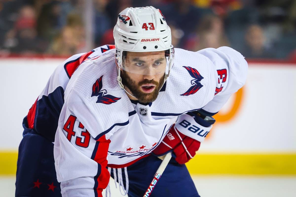 Capitals’ Tom Wilson offered in-person hearing by Department of Player Safety for high-sticking