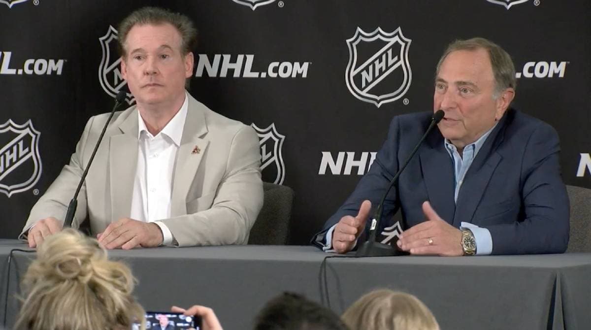 Gary Bettman on hockey in Arizona: ‘We shall return’