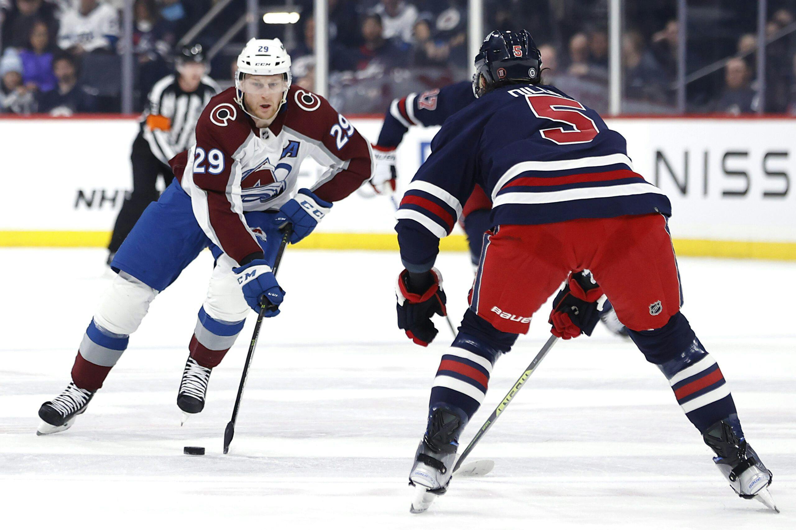 How the Winnipeg Jets have managed to shut down Nathan MacKinnon this season