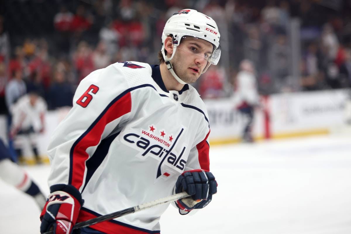 Capitals’ Vincent lorio day-to-day with upper-body injury