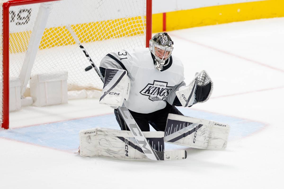Kings’ David Rittich expected to start Game 4 vs. Oilers