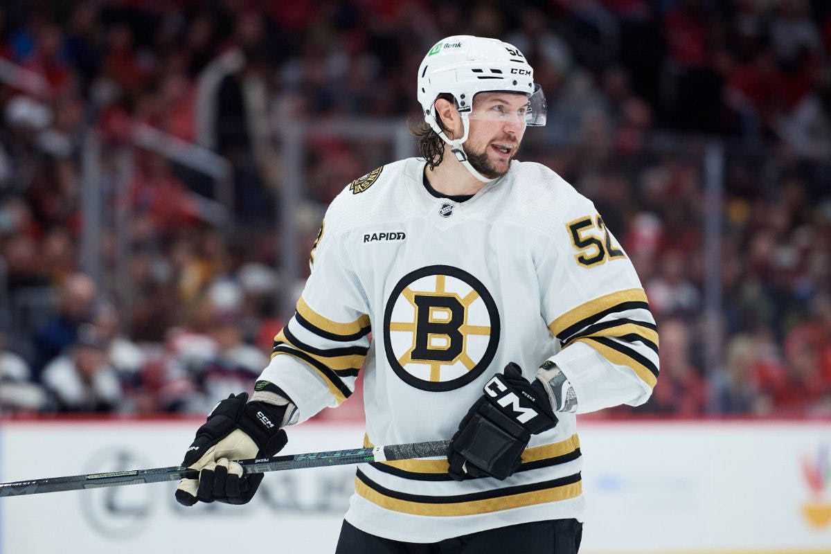 Andrew Peeke listed as week-to-week with injury for Boston Bruins 