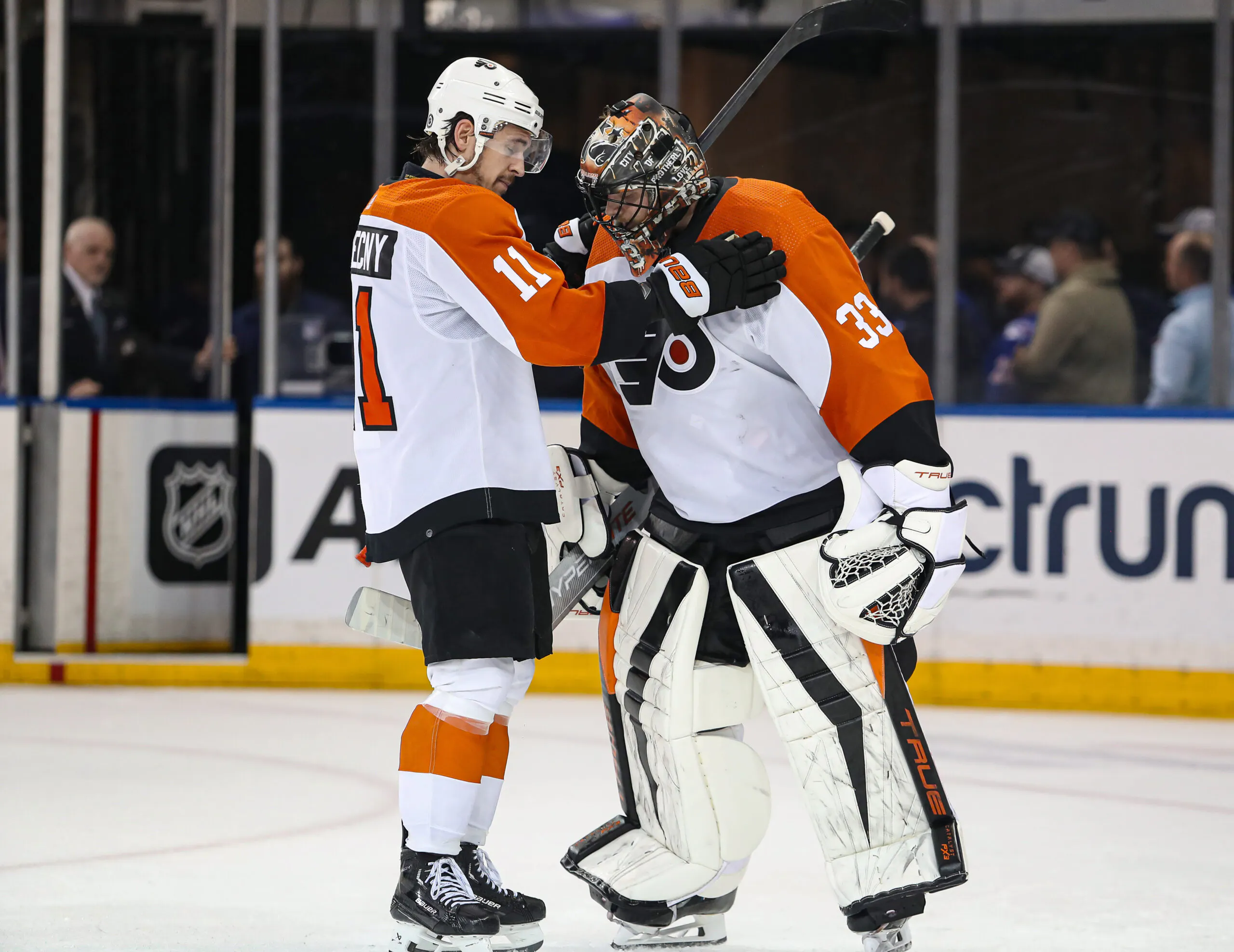 The Philadelphia Flyers aren’t giving up despite dwindling playoff chances