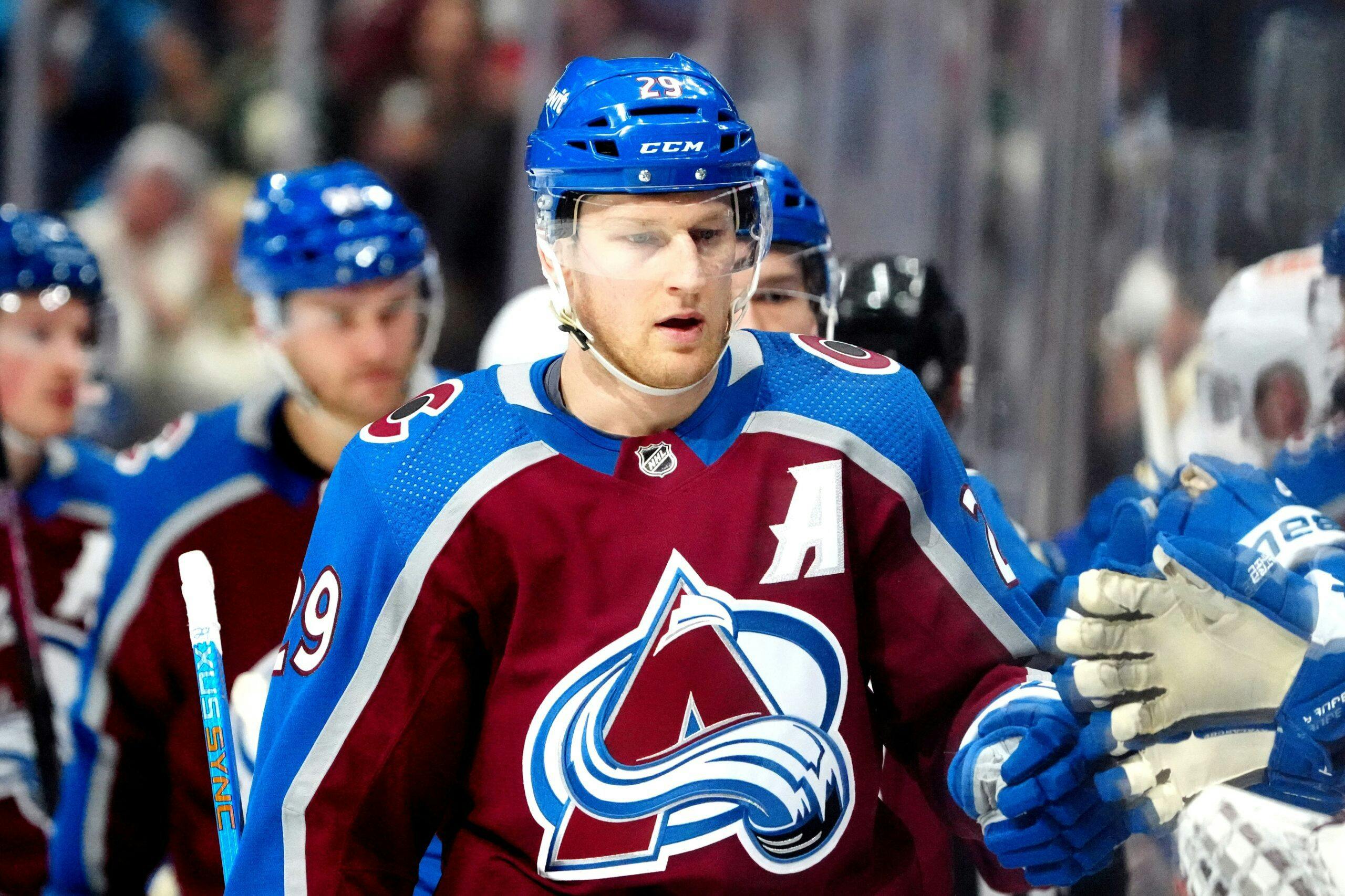 Colorado Avalanche’s Nathan MacKinnon sets franchise single-season points record with 140th point