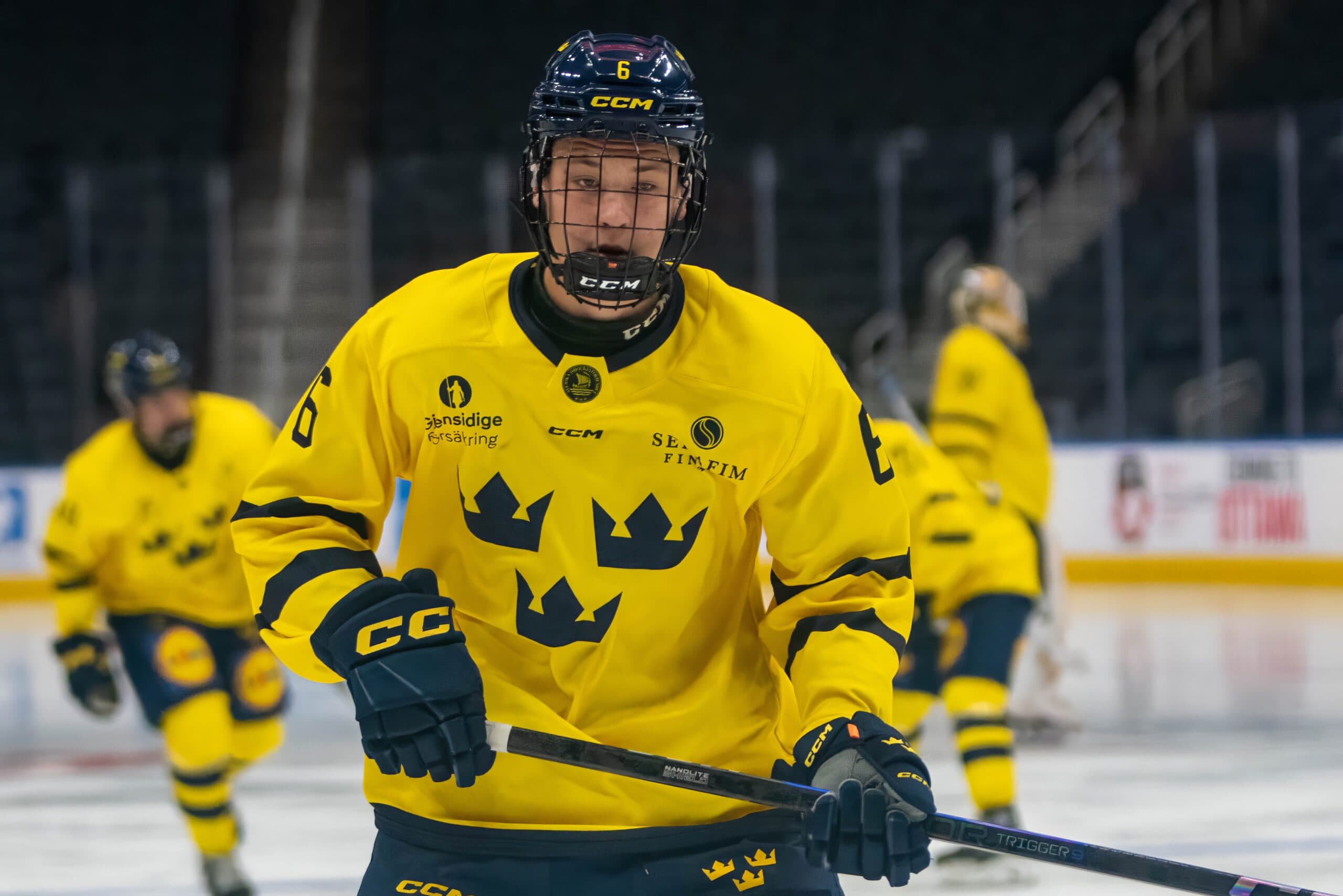 Why teams are excited about 2026 NHL Draft prospect Malte Gustafsson