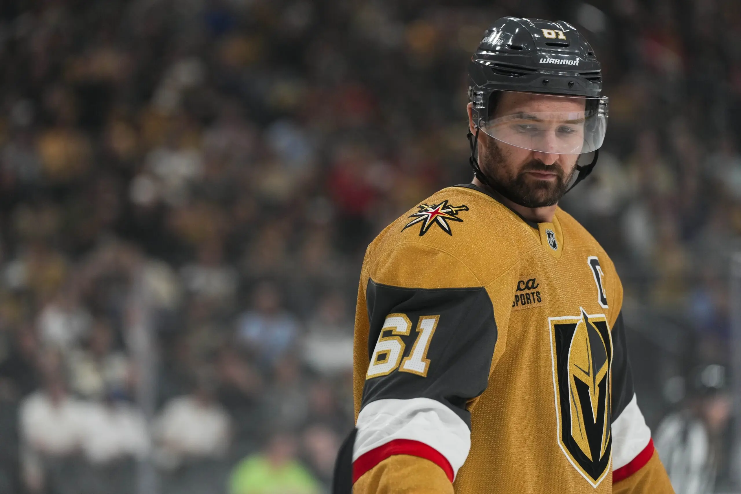 Golden Knights’ Mark Stone out day-to-day with lower-body injury