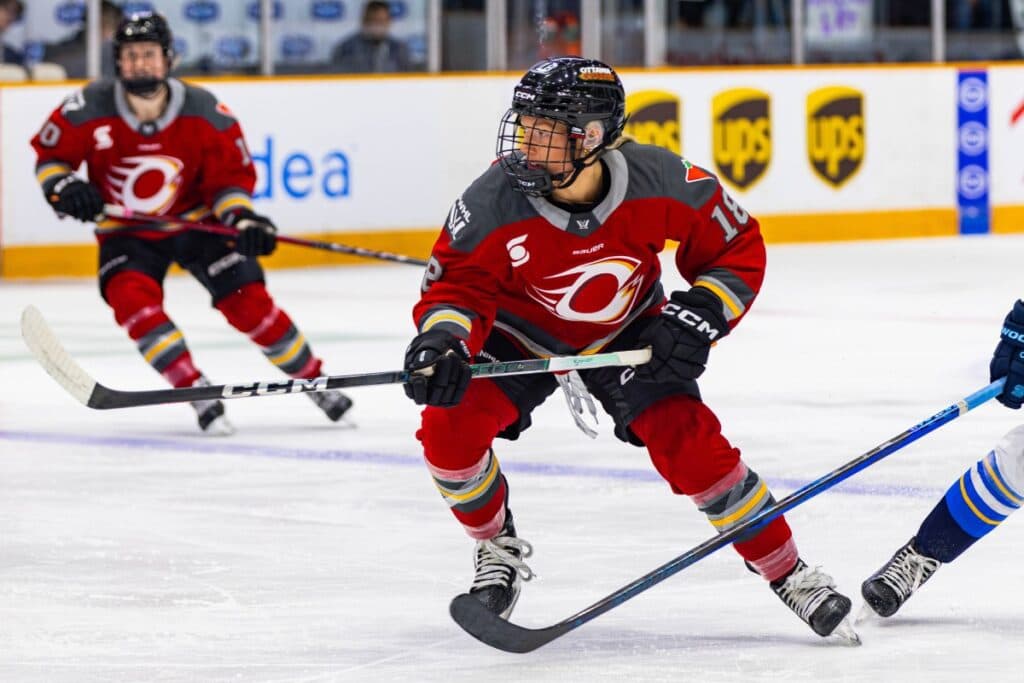 Ottawa Charge forward Mannon McMahon