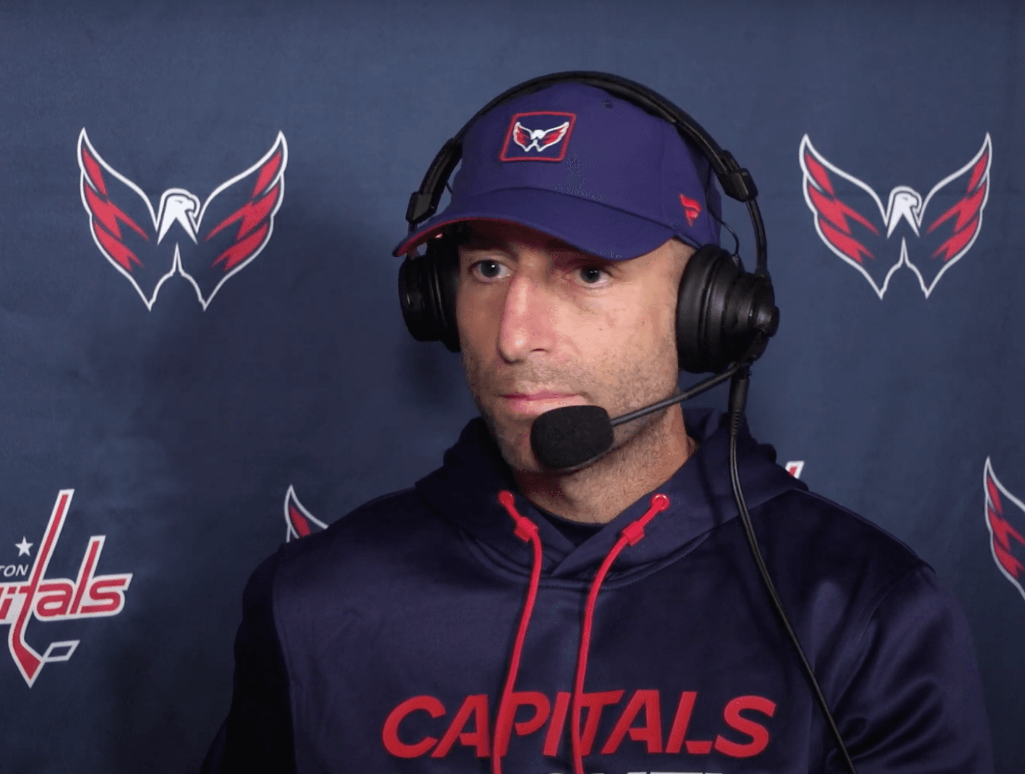 Washington Capitals assistant coach Mitch Love