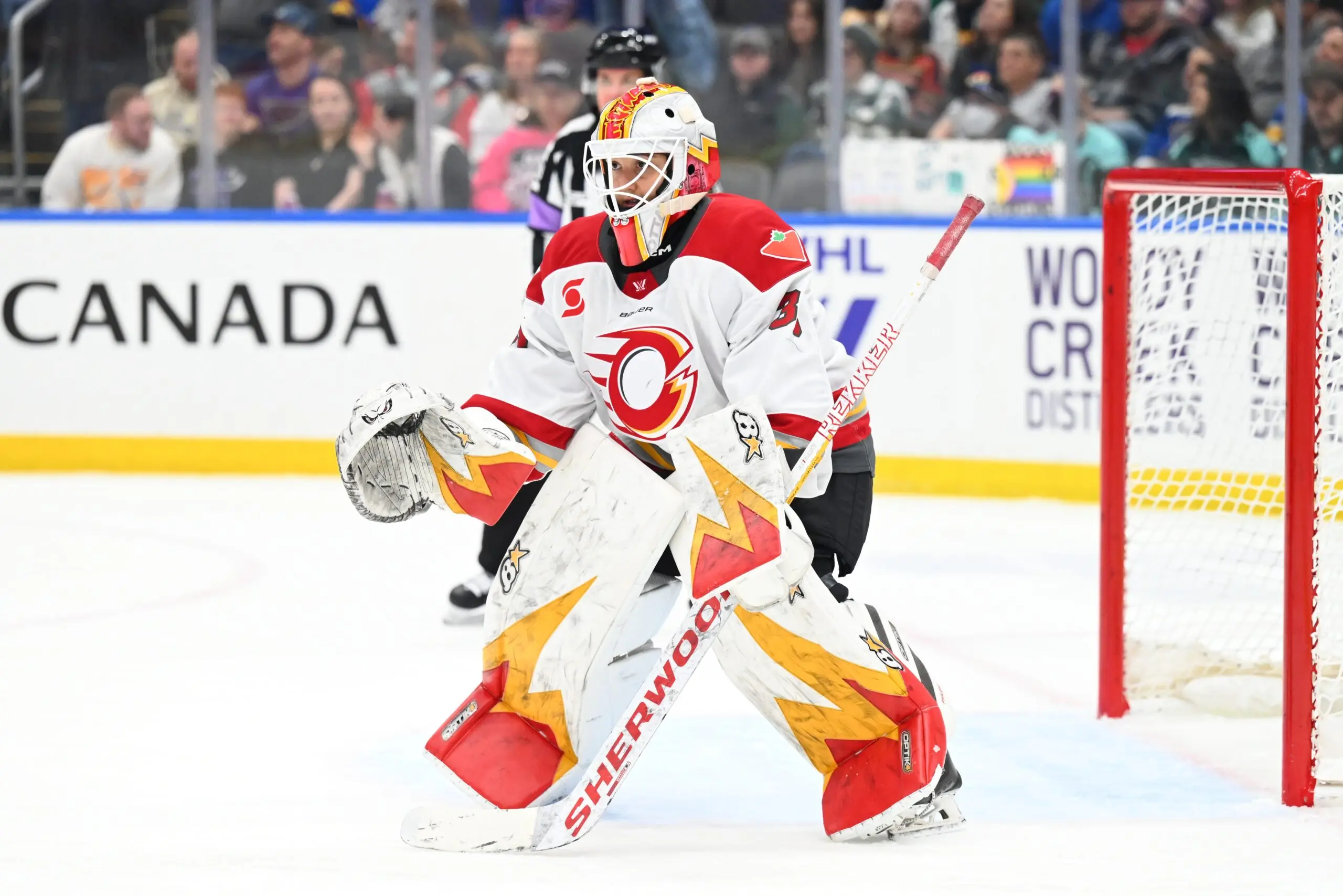 Ottawa Charge goaltender Gwyneth Philips