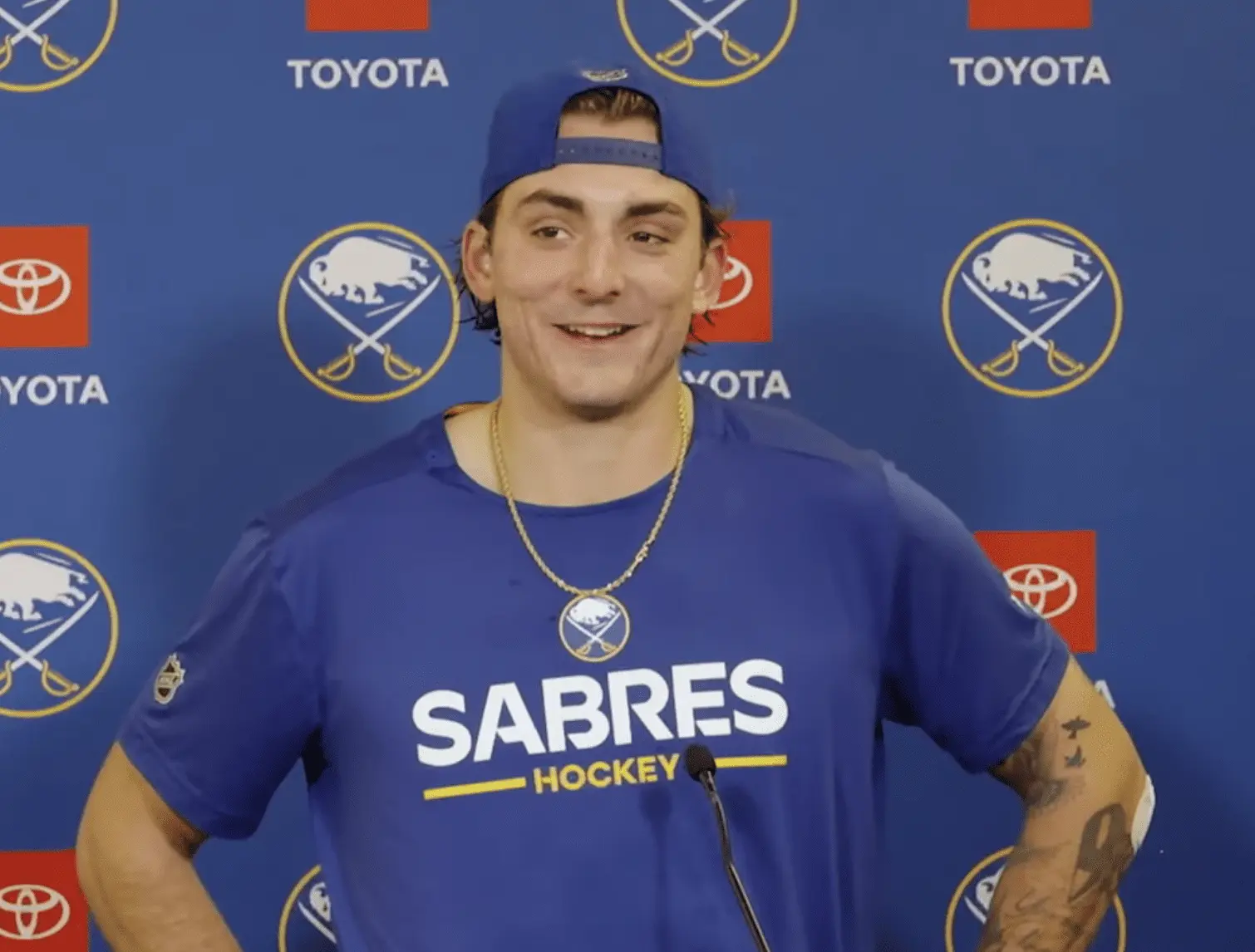 Sabres’ Michael Kesselring to make season debut against Blue Jackets