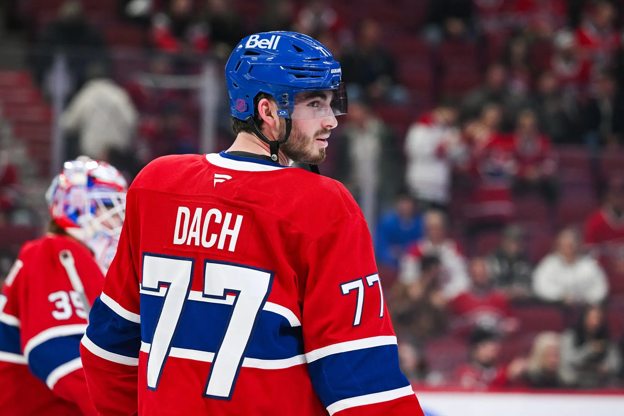 Kirby Dach returns to Canadiens lineup after three-game absence