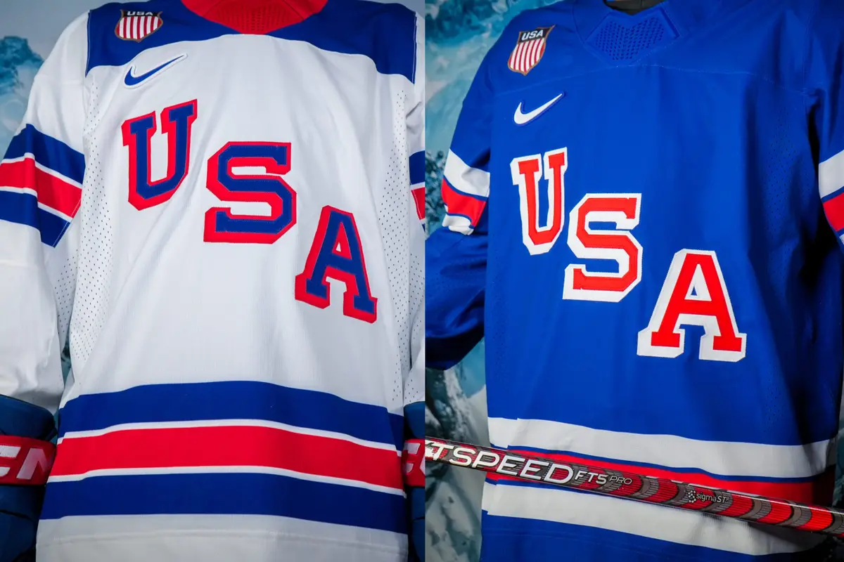 USA Unveils Jerseys For 2026 Winter Olympic Hockey Tournament usa-unveils-jerseys-for-2026-winter-olympic-hockey-tournament