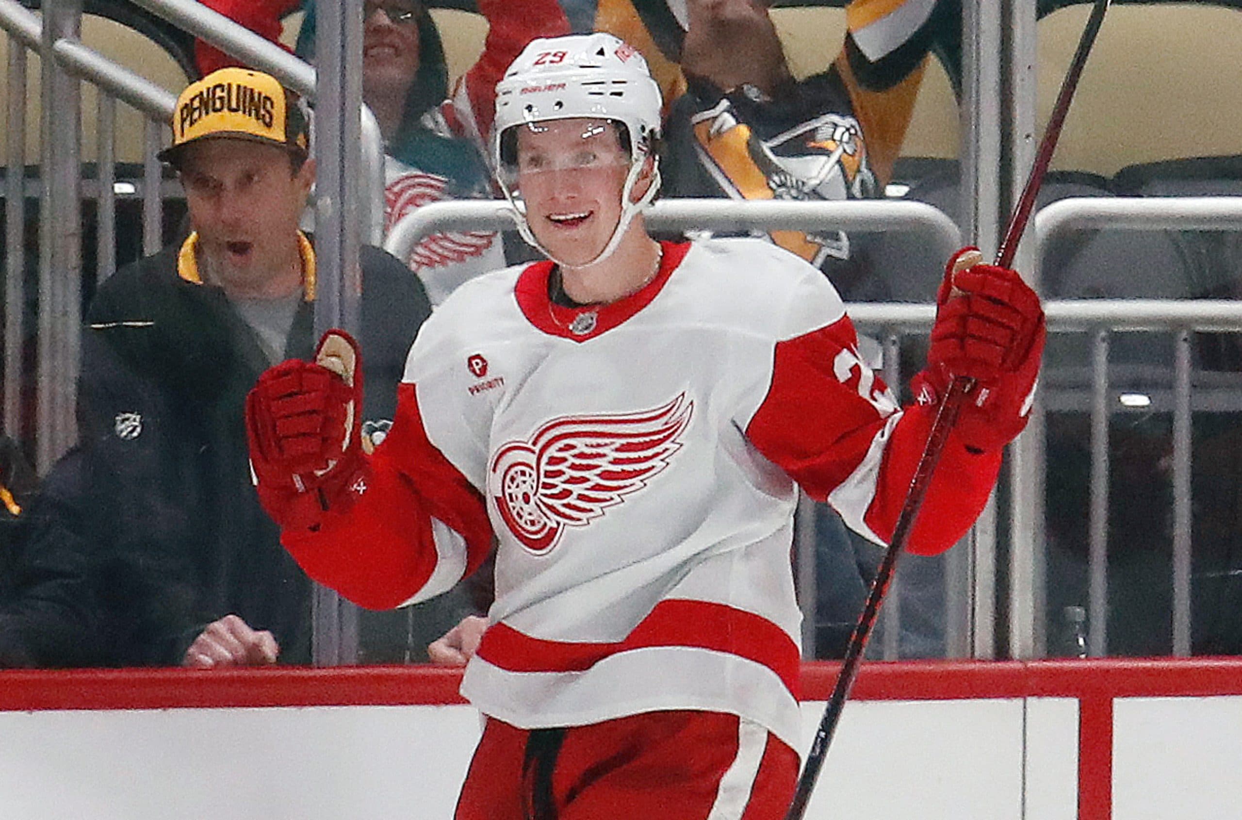 Red Wings prospect Nate Danielson to make NHL debut Sunday against Blackhawks