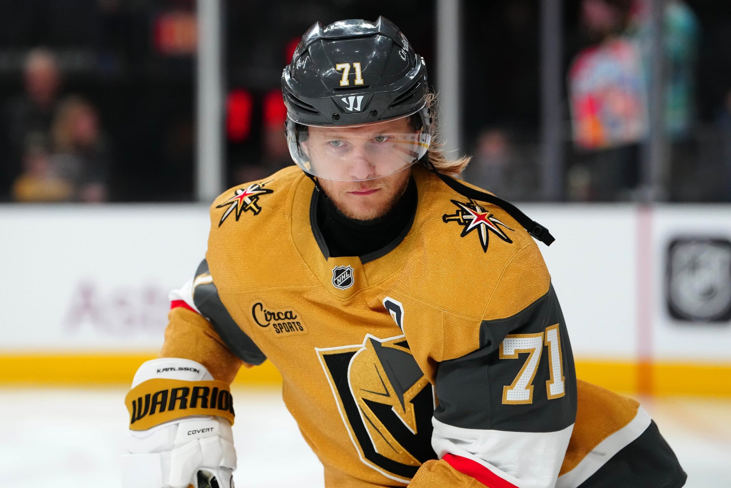 Golden Knights place William Karlsson on injured reserve