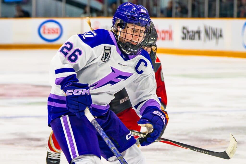 Minnesota Frost captain Kendall Coyne Schofield