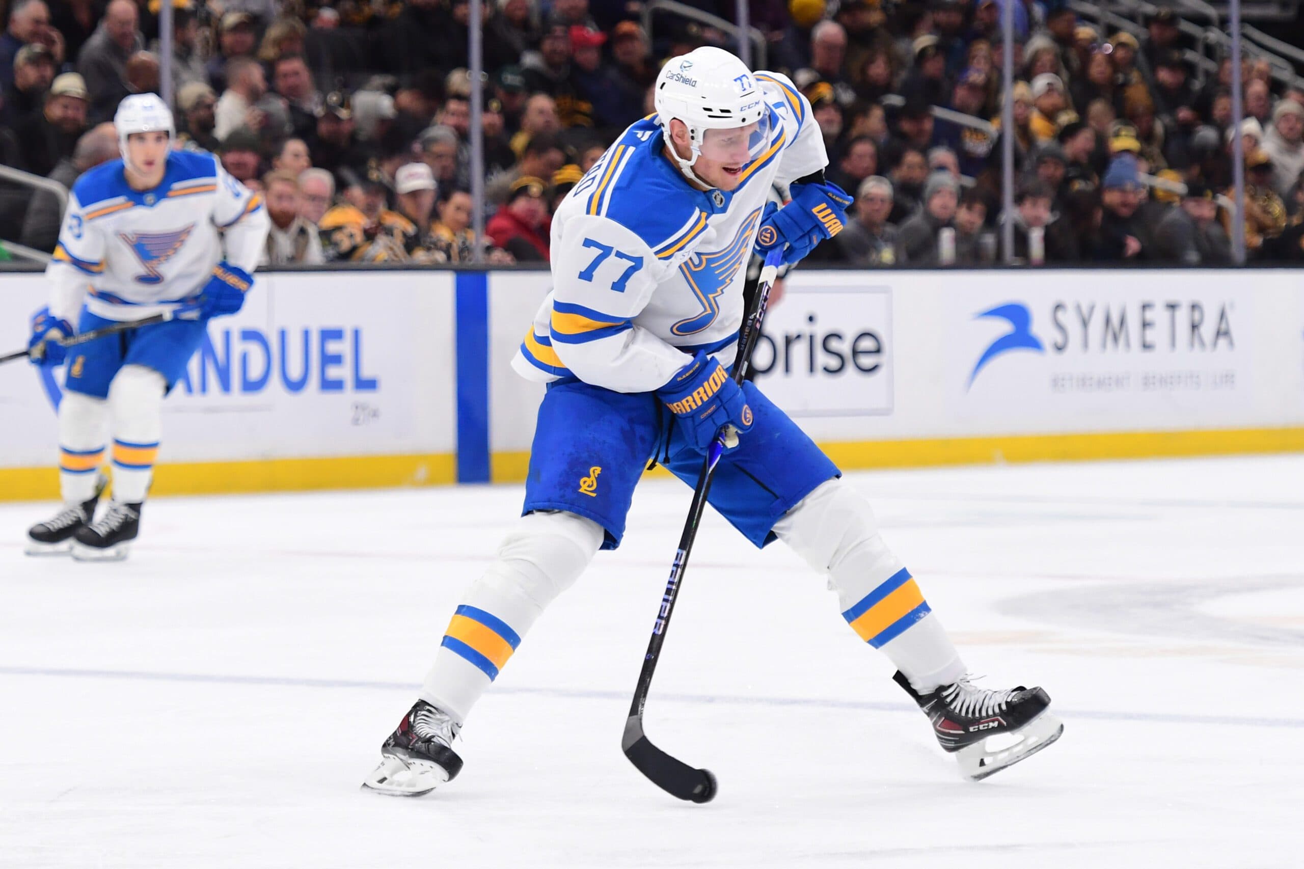 Blues’ Nick Bjugstad out ‘at least five days’ with upper-body injury