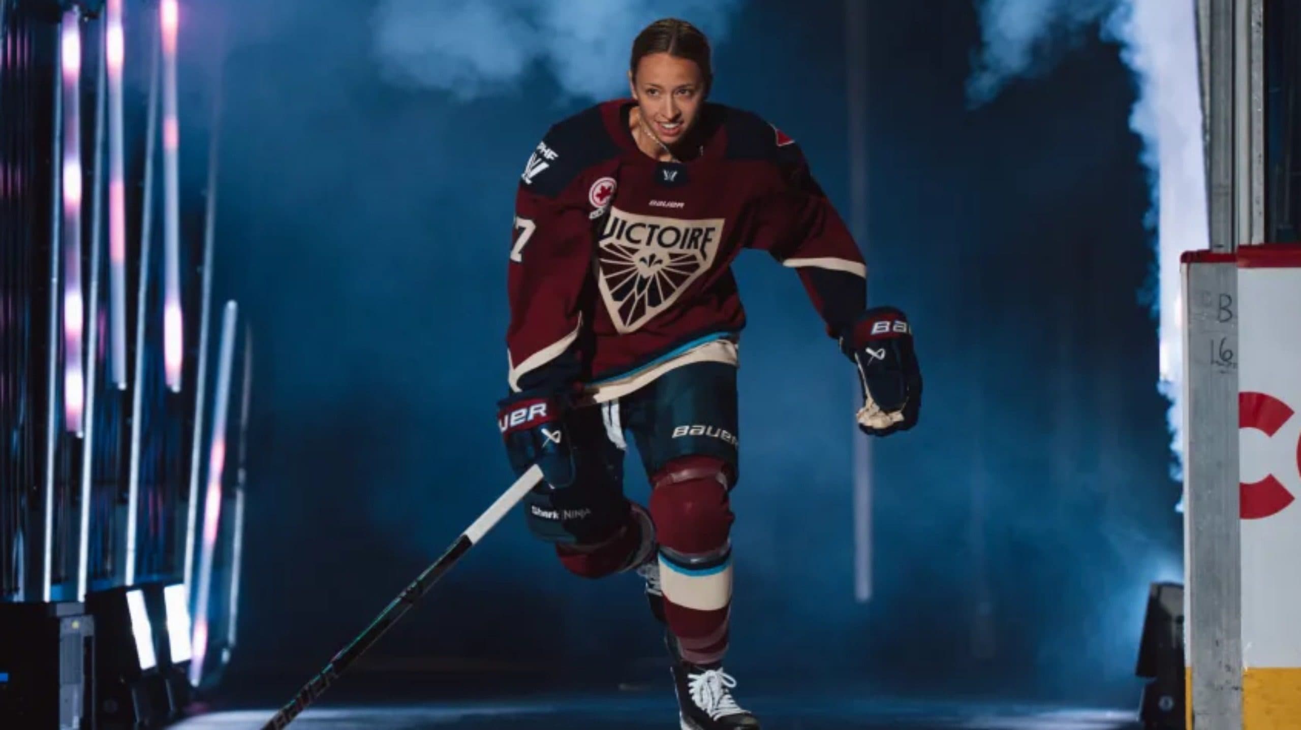 Montreal Victoire forward Jade Downie-Landry