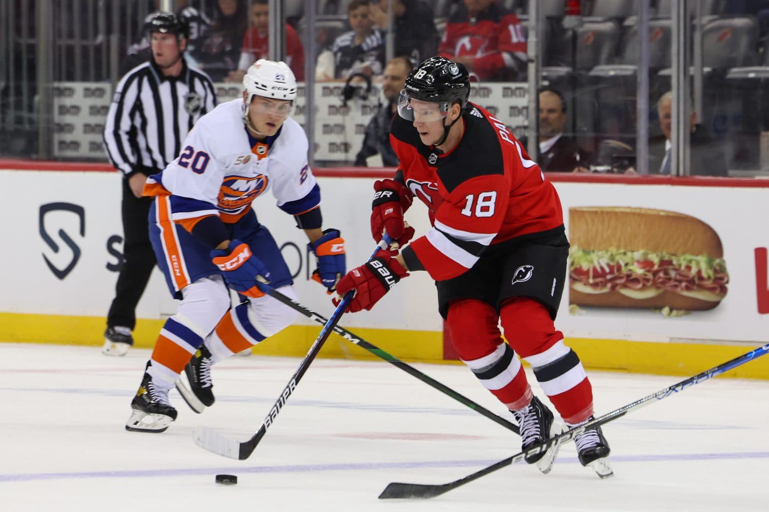 Islanders acquire Palat, picks from Devils for Tsyplakov