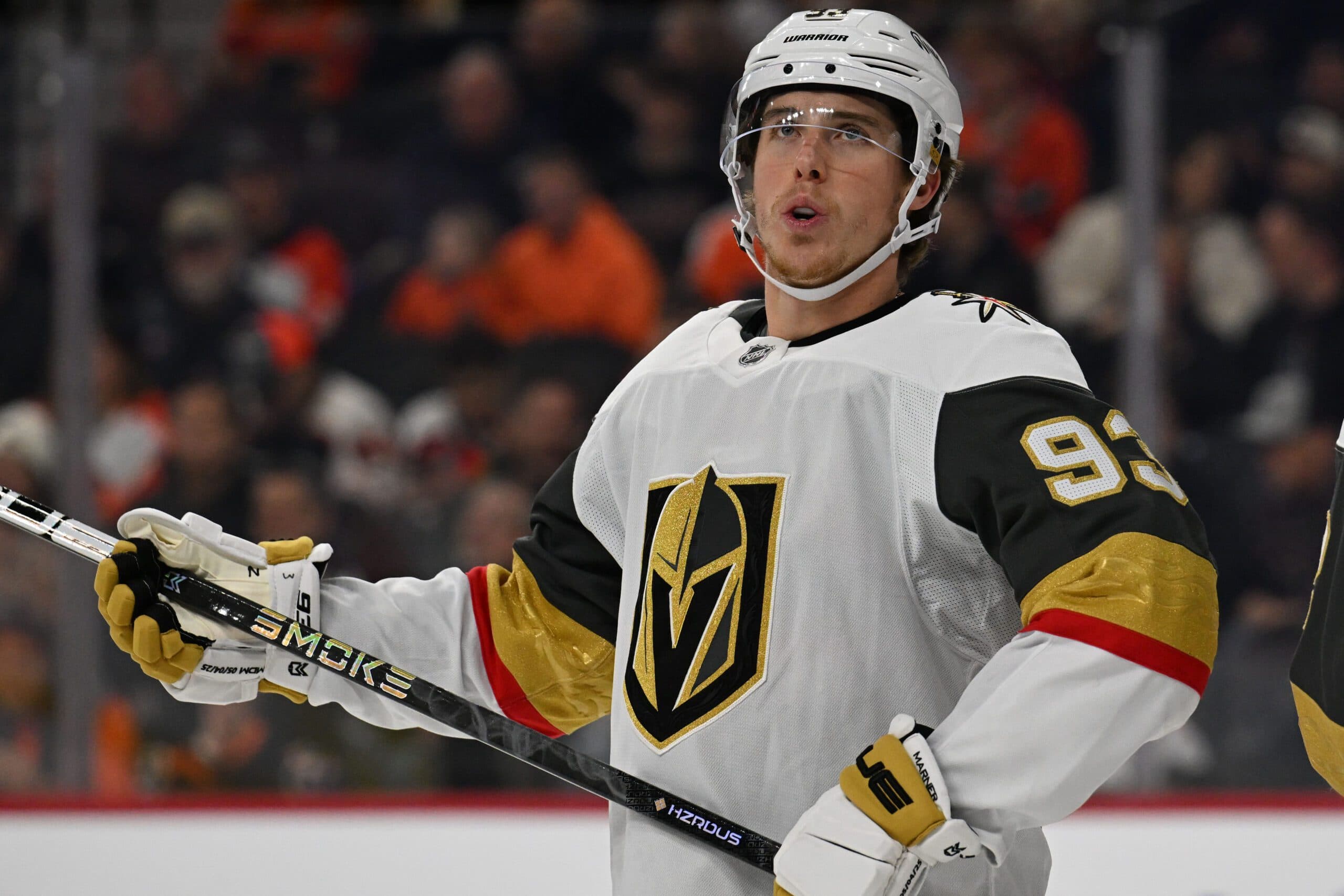 Vegas Golden Knights right winger Mitch Marner