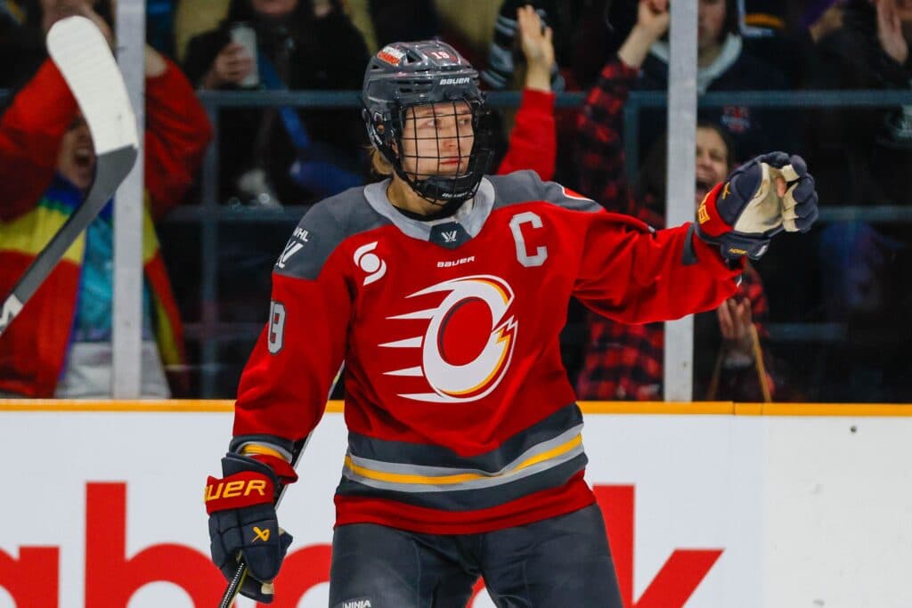 Ottawa Charge captain Brianne Jenner