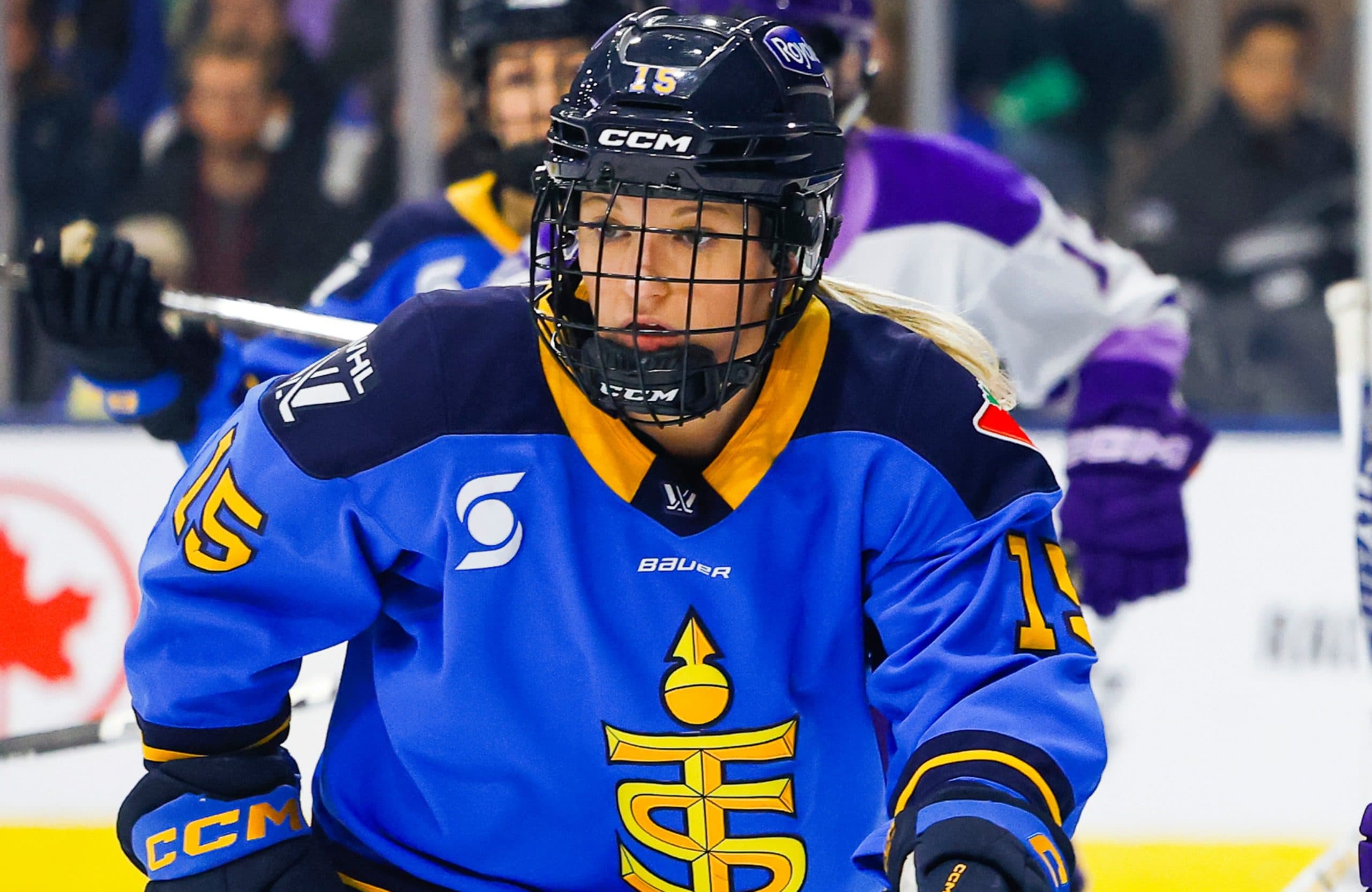 Toronto Sceptres defender Savannah Harmon