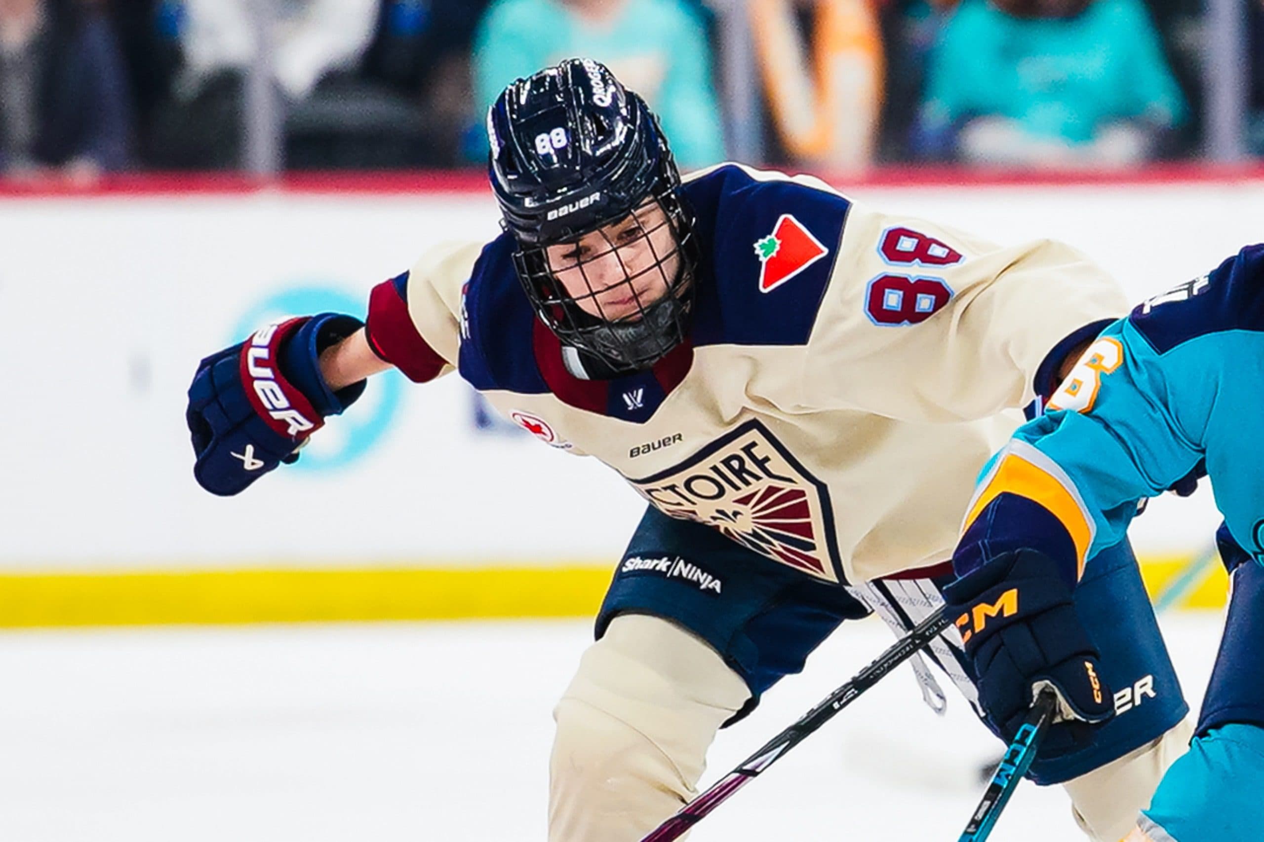 Montreal Victoire forward Skylar Irving