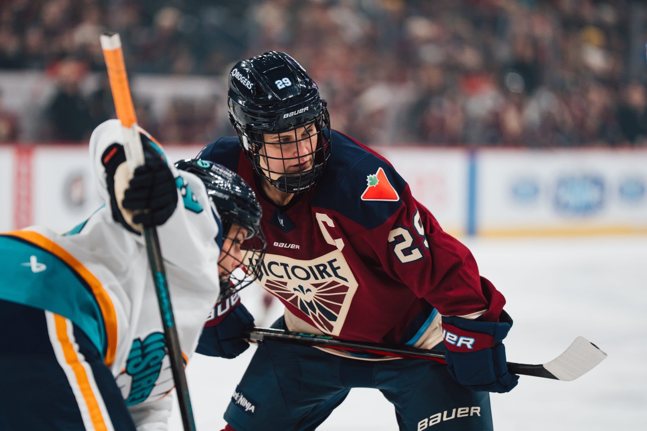 Montreal Victoire captain Marie-Philip Poulin