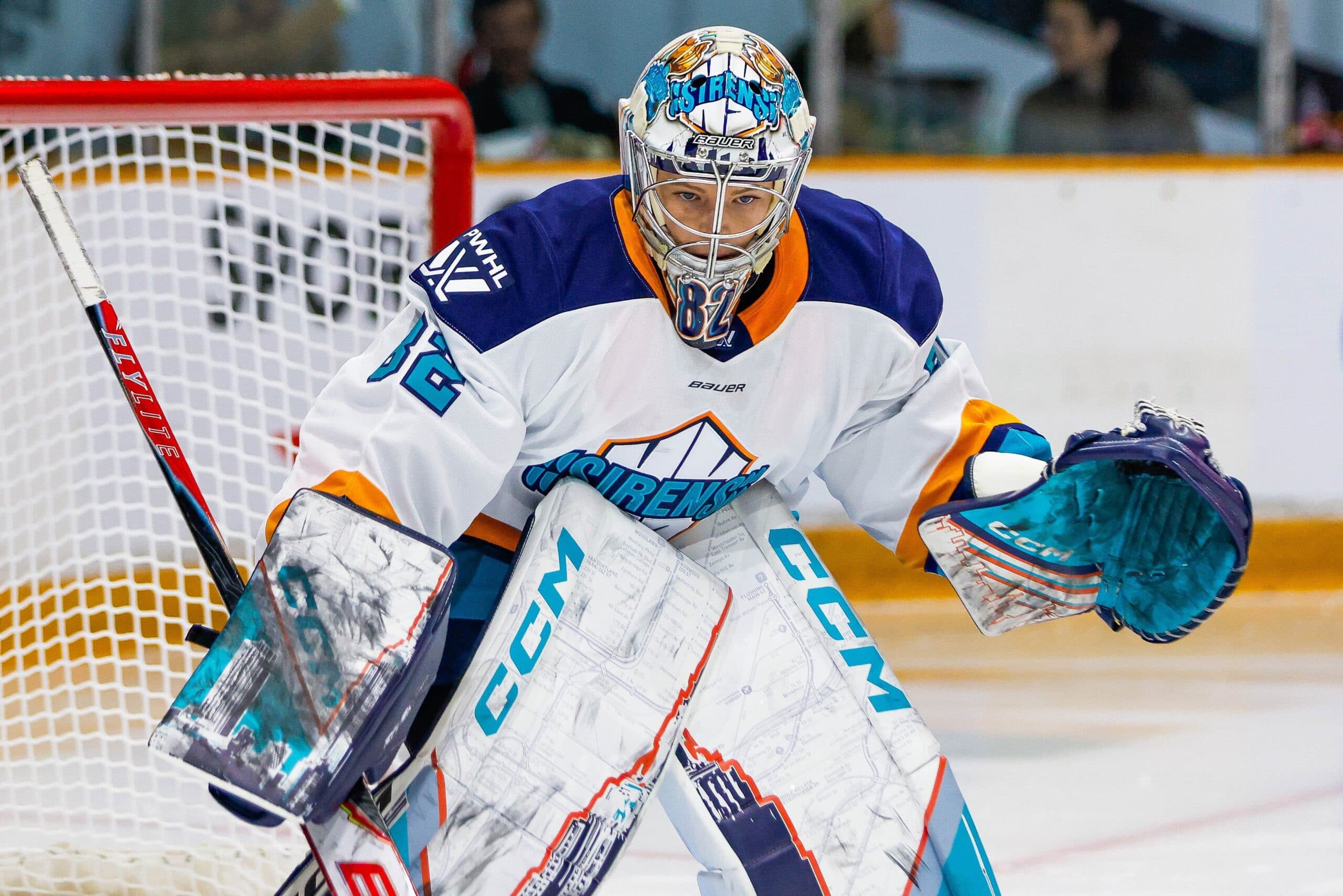 New York Sirens goaltender Kayle Osborne