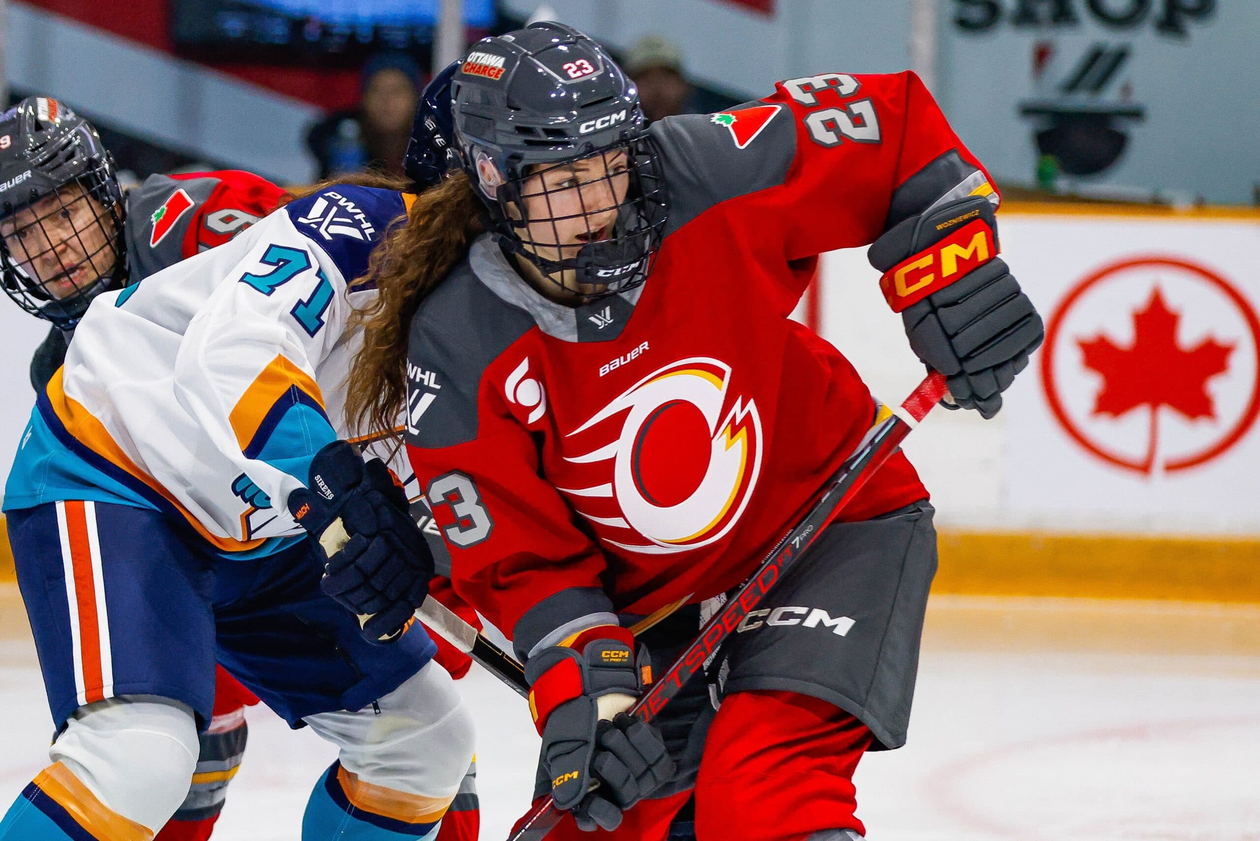 Ottawa Charge forward Sarah Wozniewicz