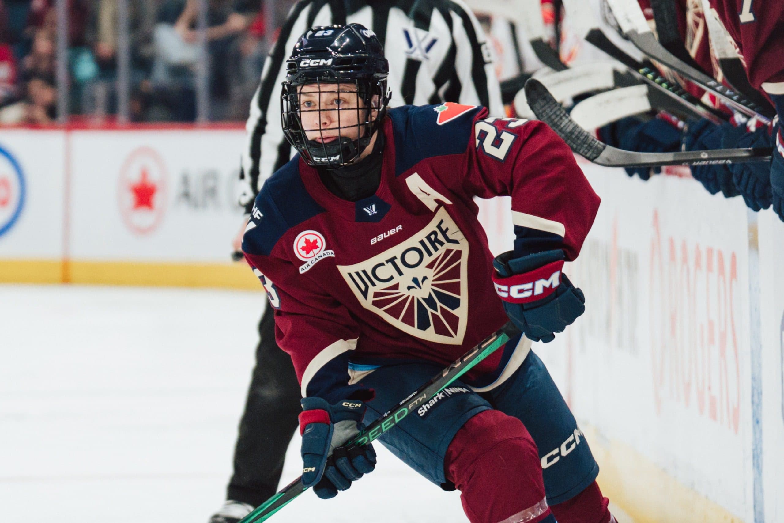 Montreal Victoire defender Erin Ambrose