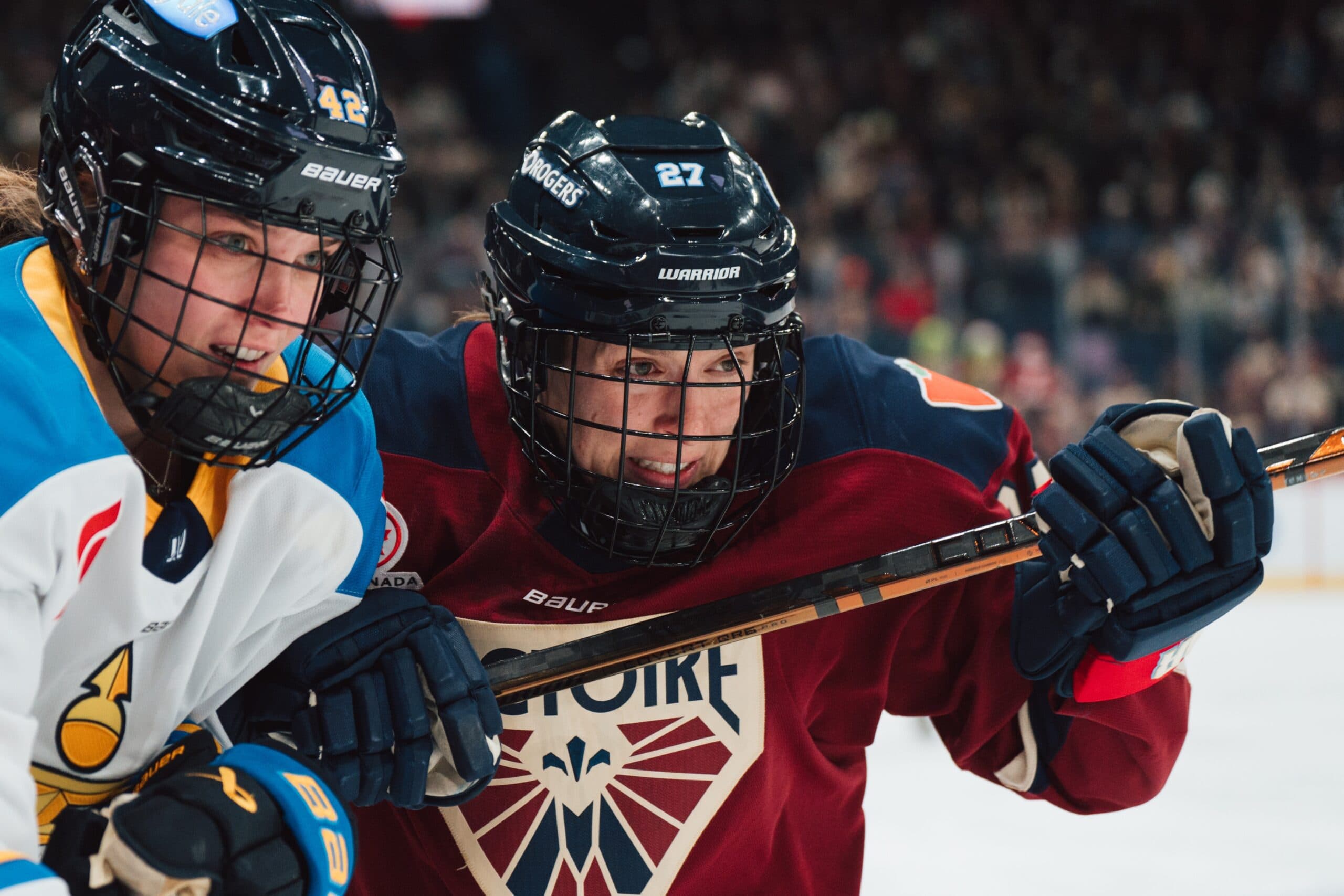 Montreal Victoire forward Shiann Darkangelo