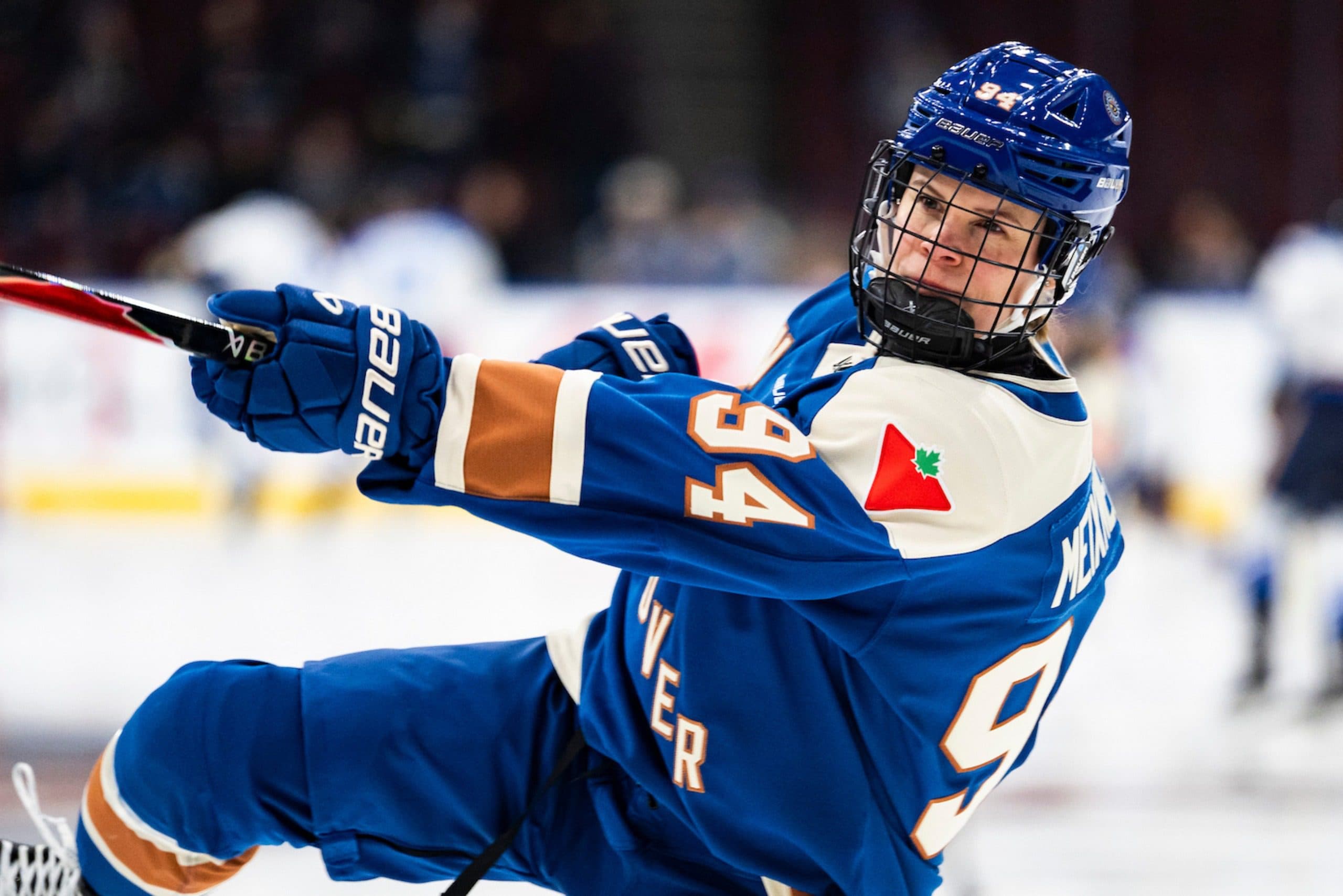 Vancouver Goldeneyes forward Anna Meixner