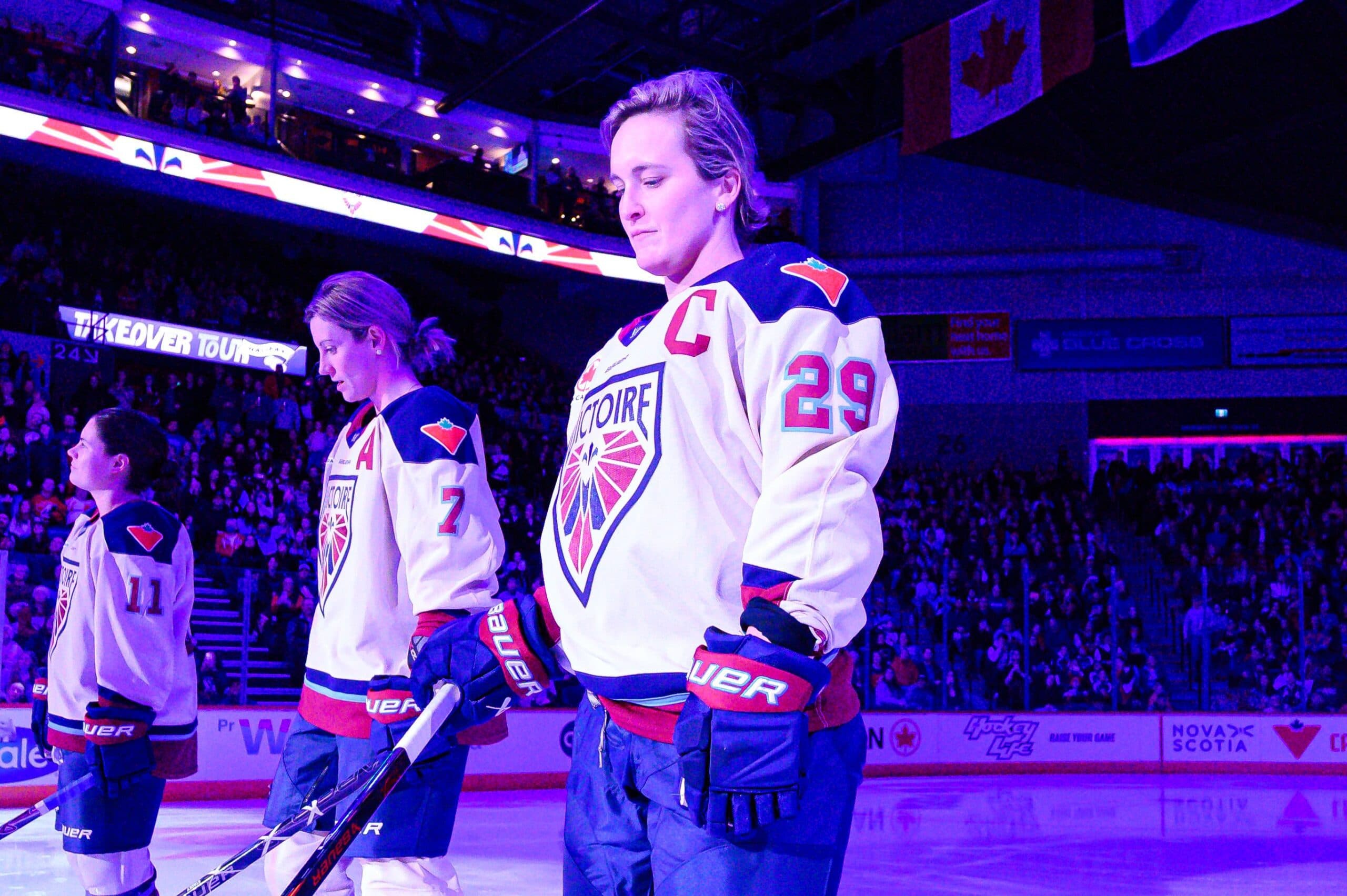 Montreal Victoire captain Marie-Philip Poulin