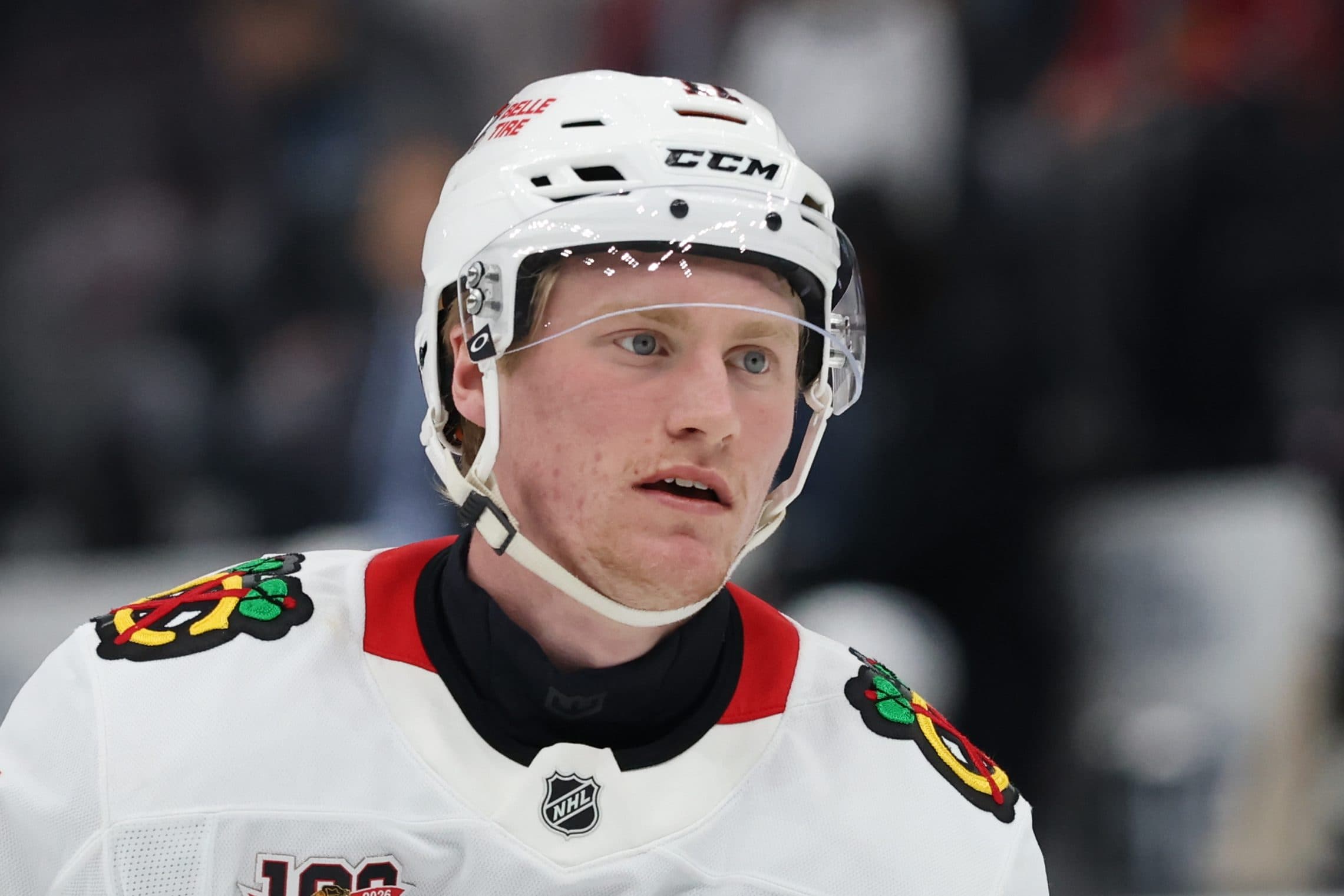 Blackhawks sign Oliver Moore to five-year extension