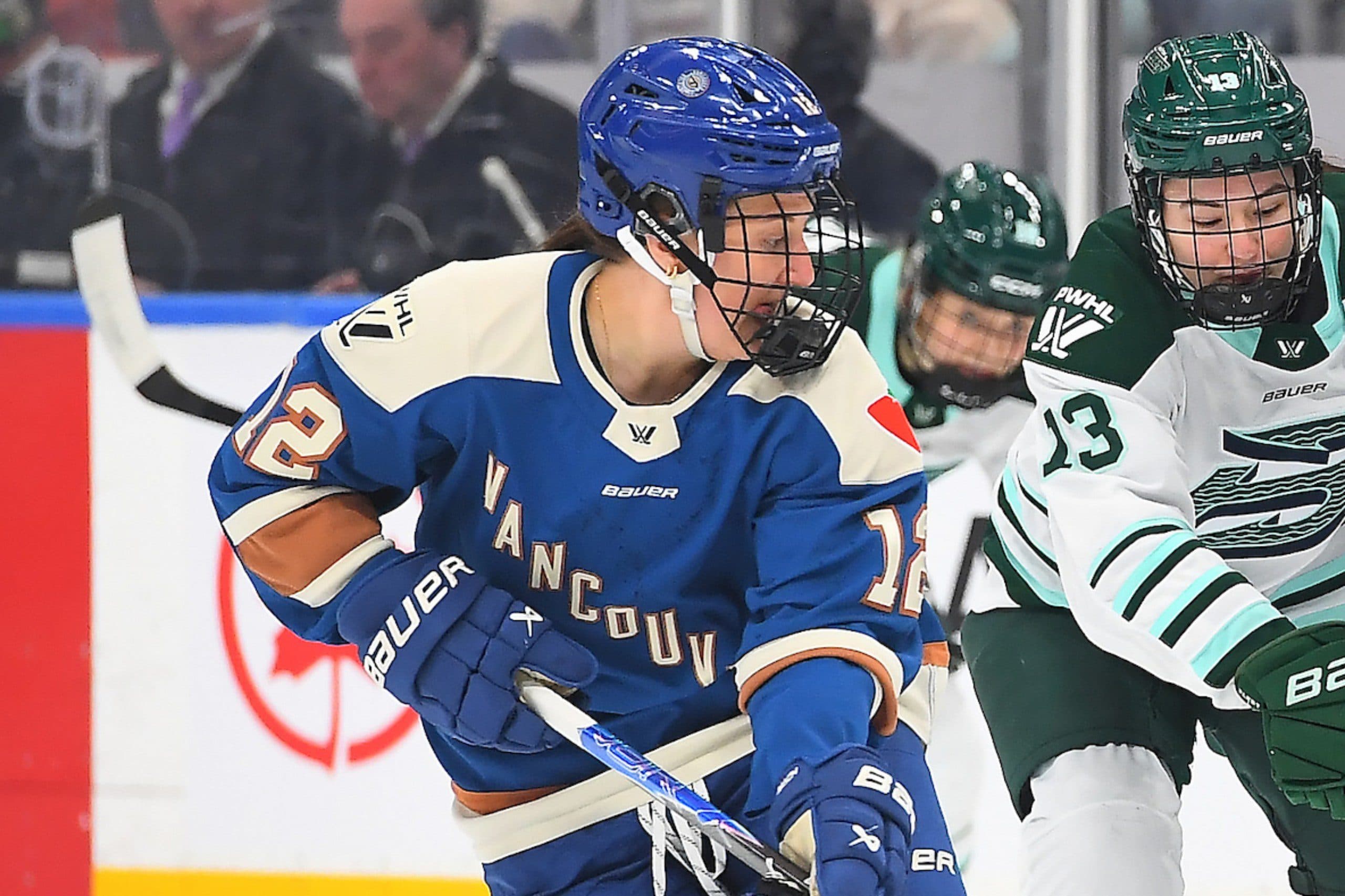 Vancouver Goldeneyes forward Jenn Gardiner