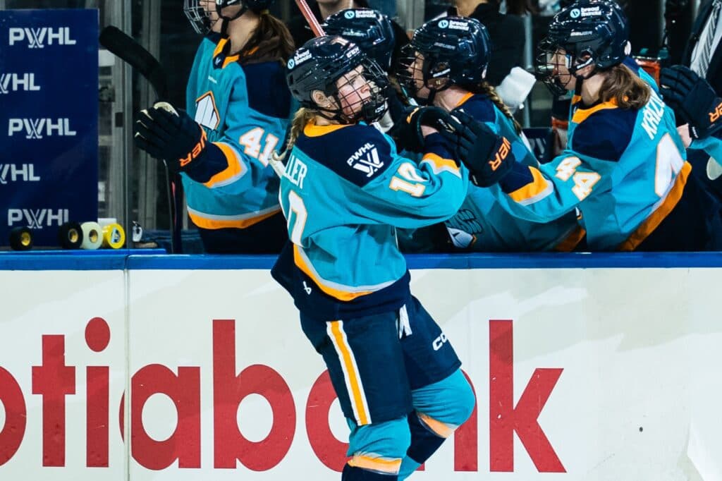 New York Sirens forward Sarah Fillier