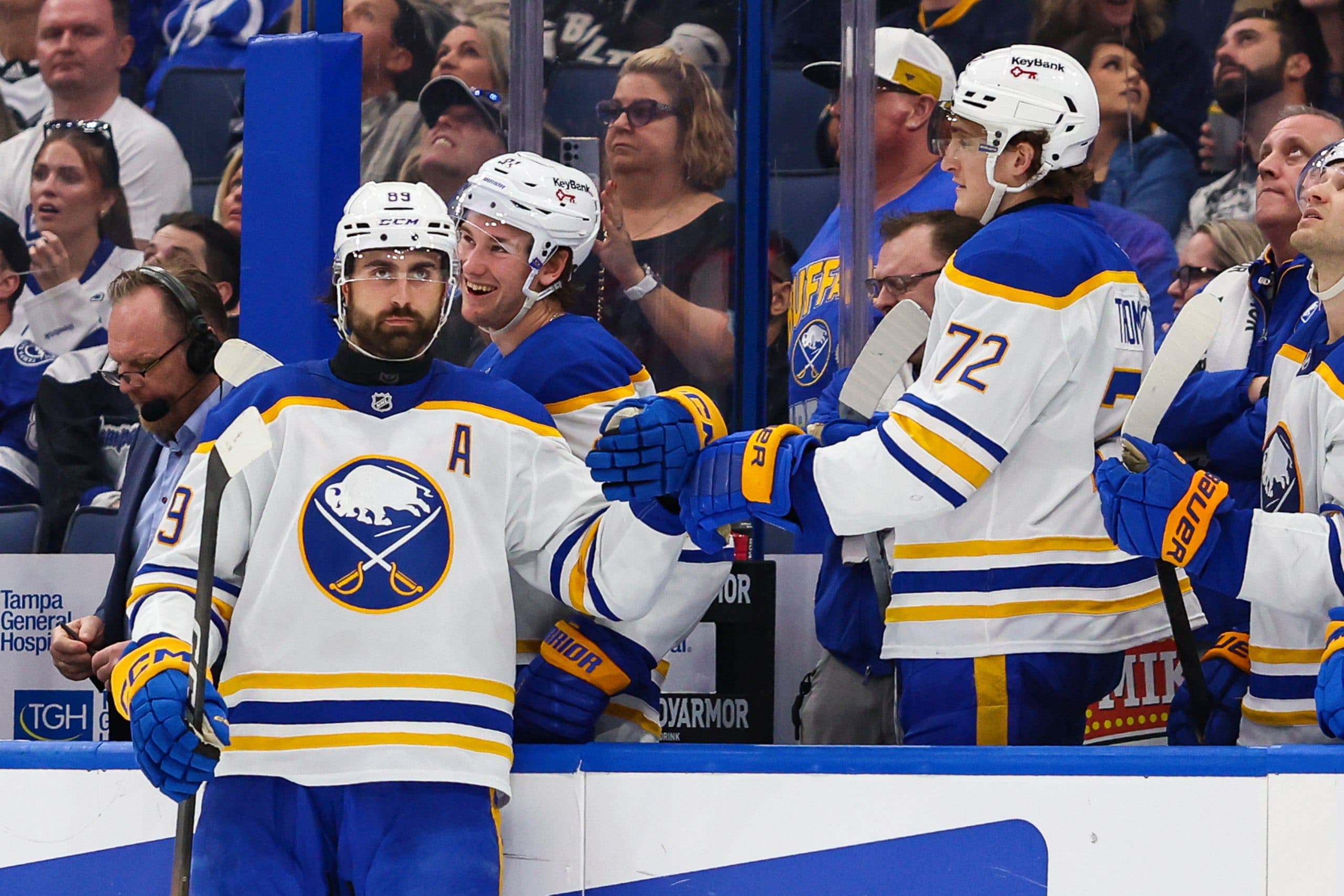Sabres’ Thompson on Tuch’s UFA status: ‘I’d love to have him back’