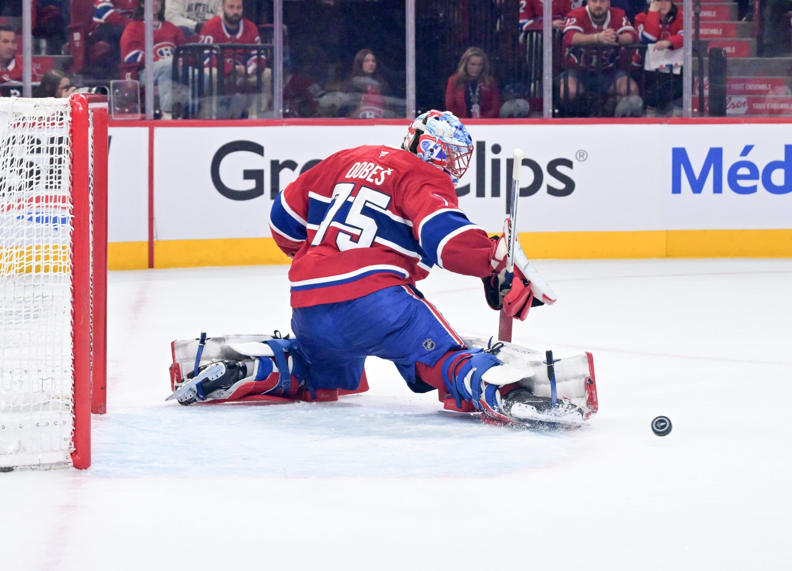 Dobes has a .918 SV% and a 2.13 GAA this postseason.