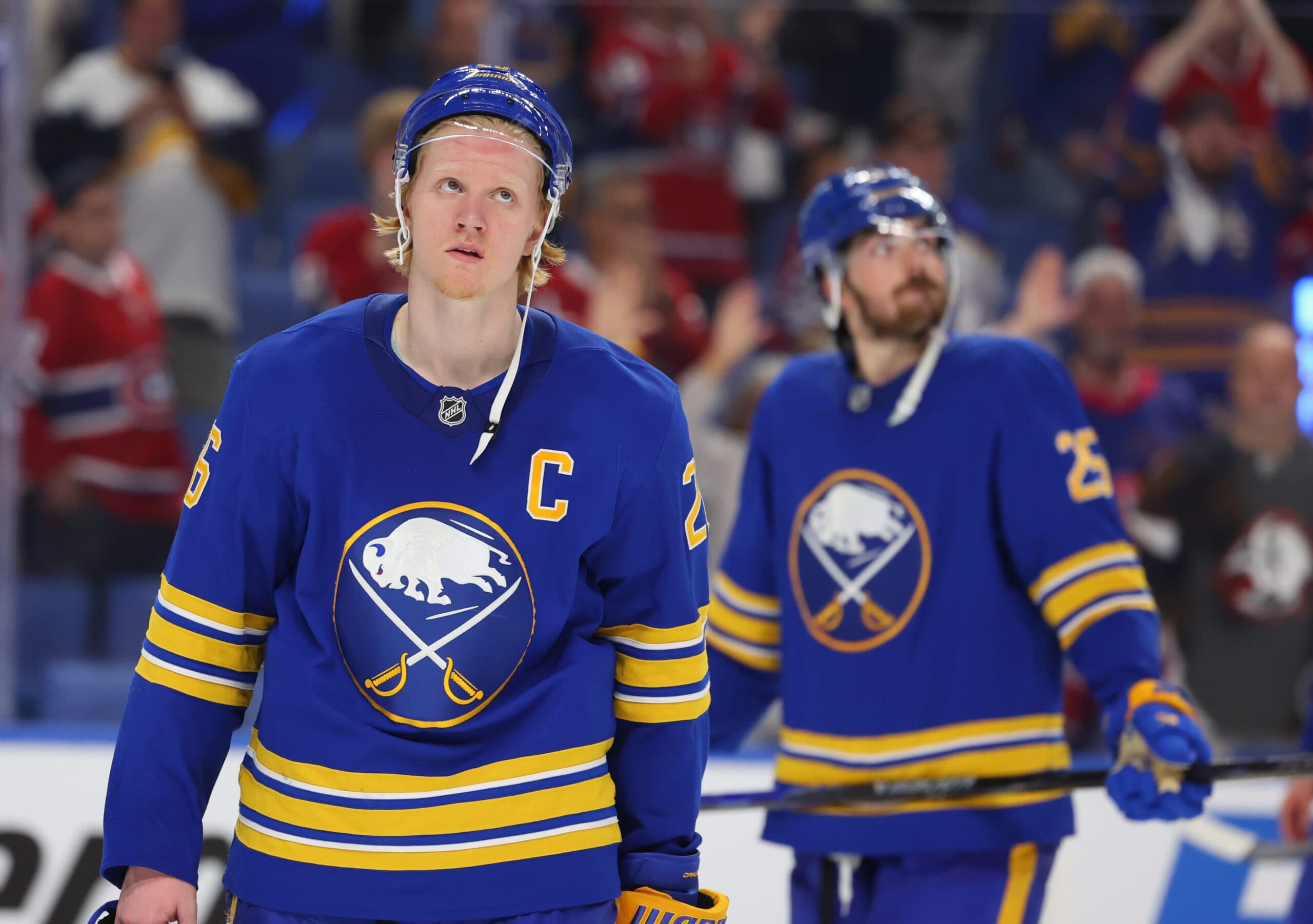 Buffalo Sabres defenseman Rasmus Dahlin
