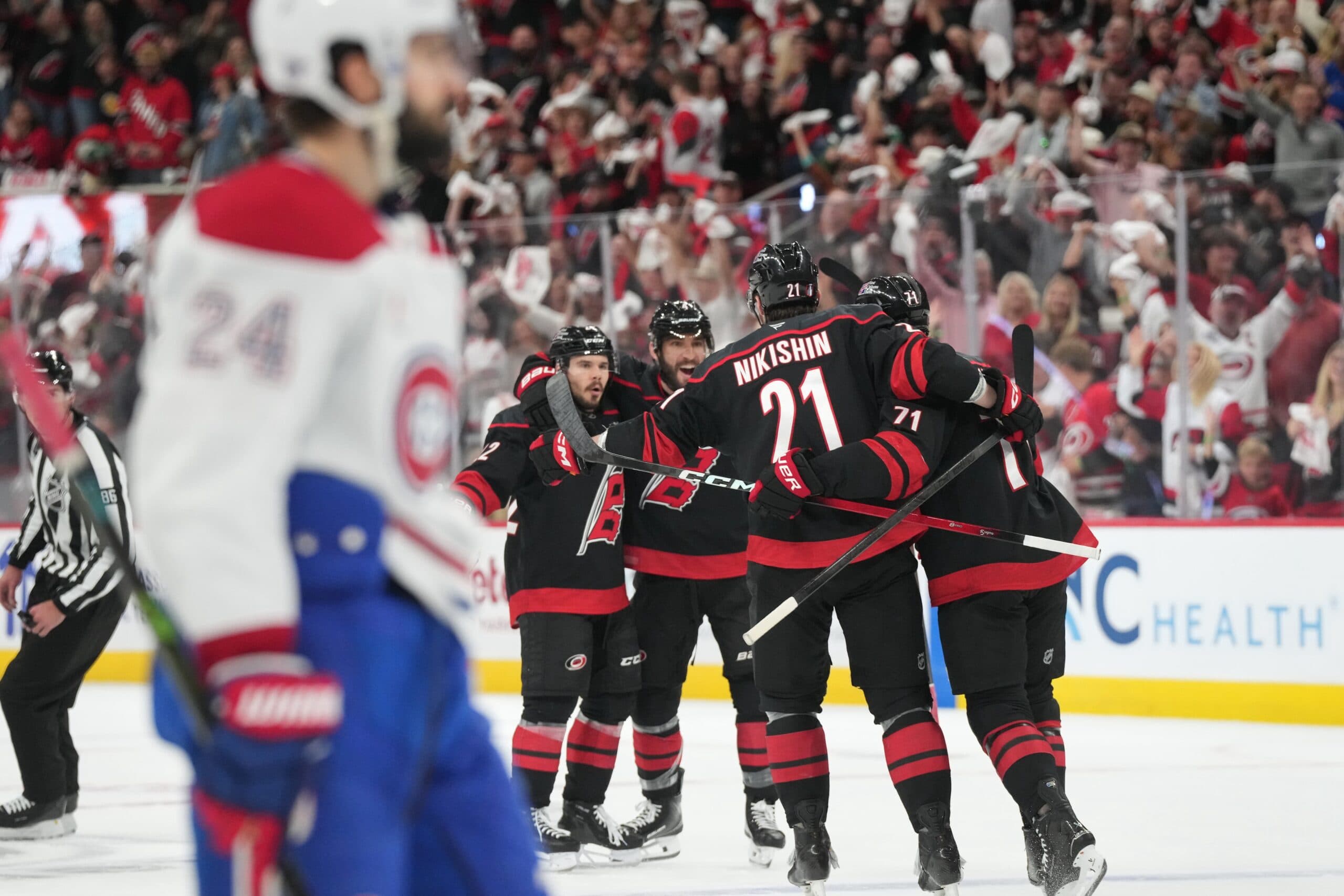 Hurricanes to play Golden Knights in Stanley Cup Final after eliminating Canadiens