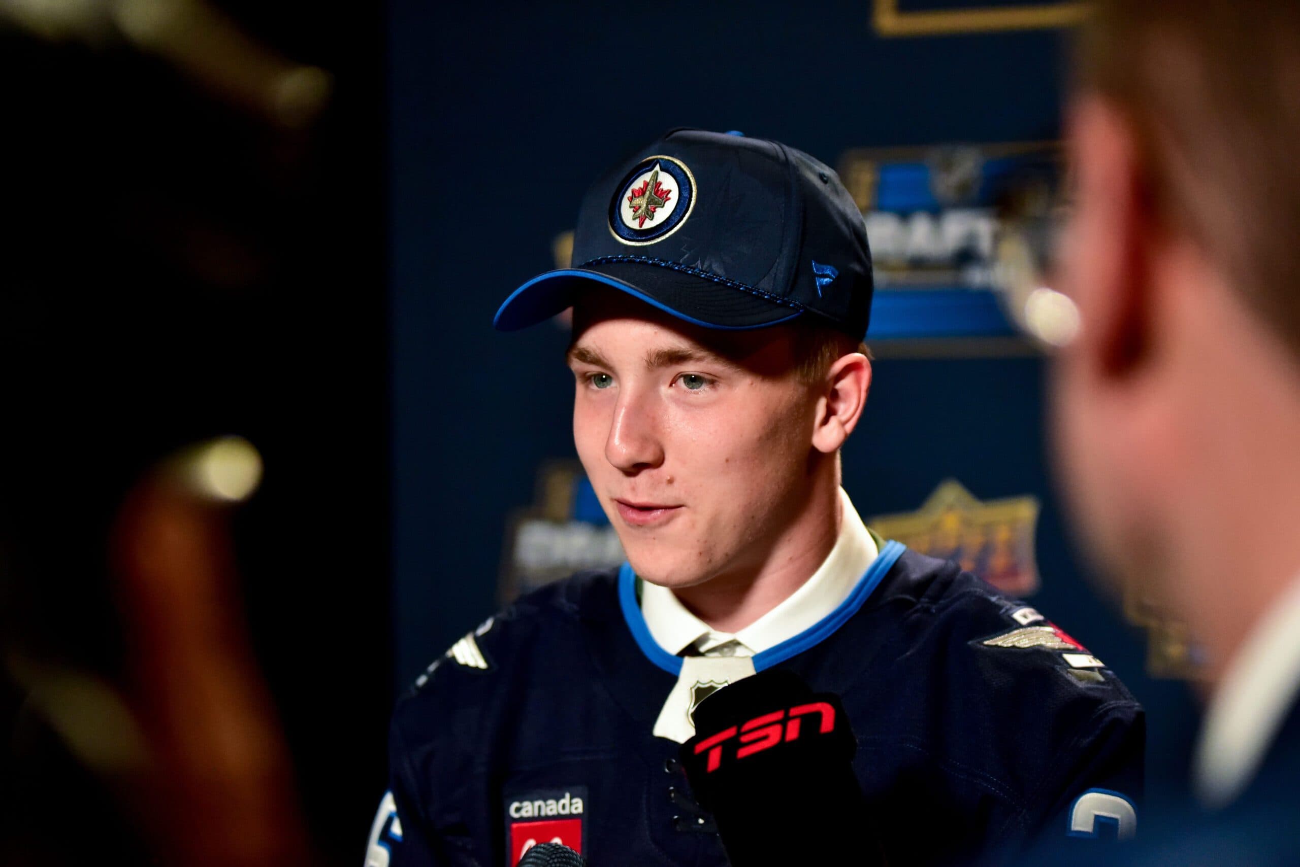 Jets sign top prospect Viggo Bjorck to entry-level contract