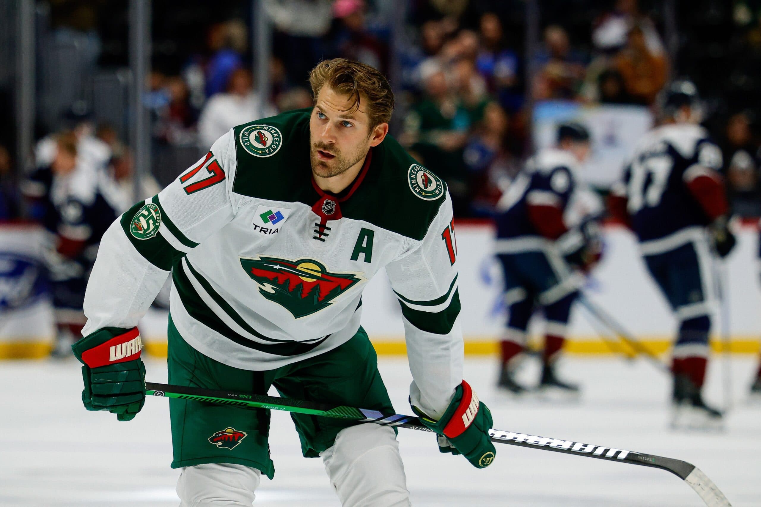 Wild’s Marcus Foligno wins 2026 King Clancy Memorial Trophy