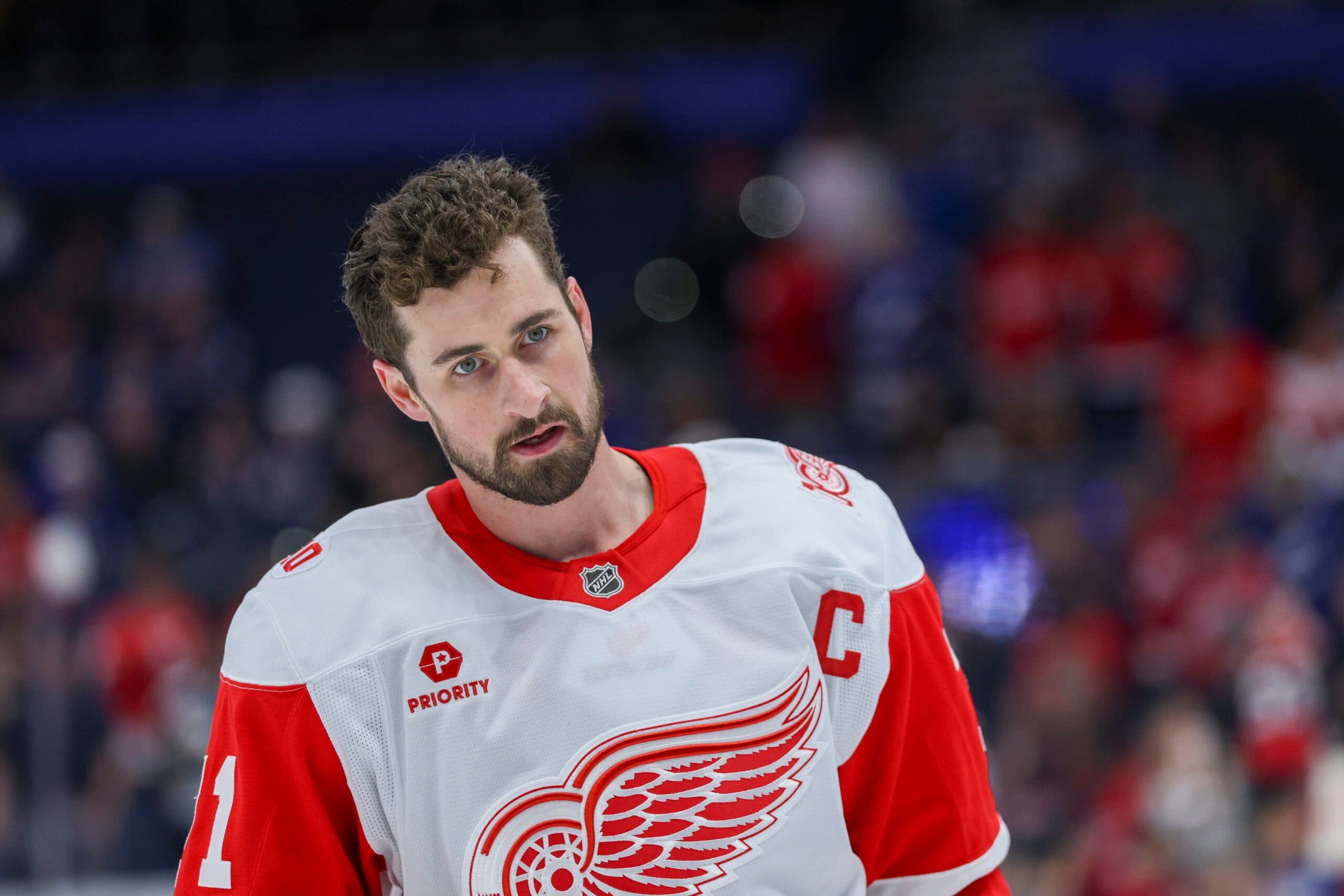 Detroit Red Wings center Dylan Larkin