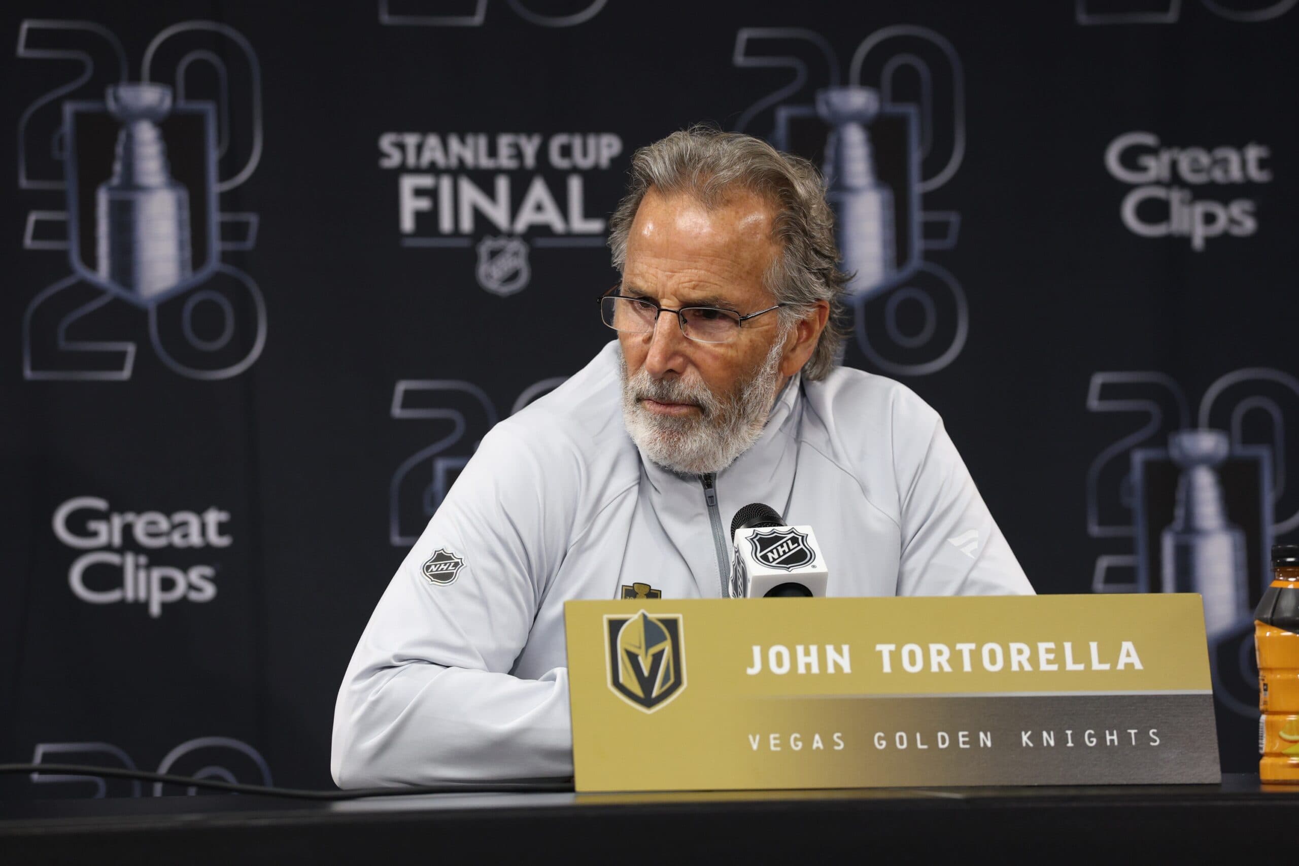 Golden Knights’ John Tortorella would challenge potential goal “10 out of 10 times”
