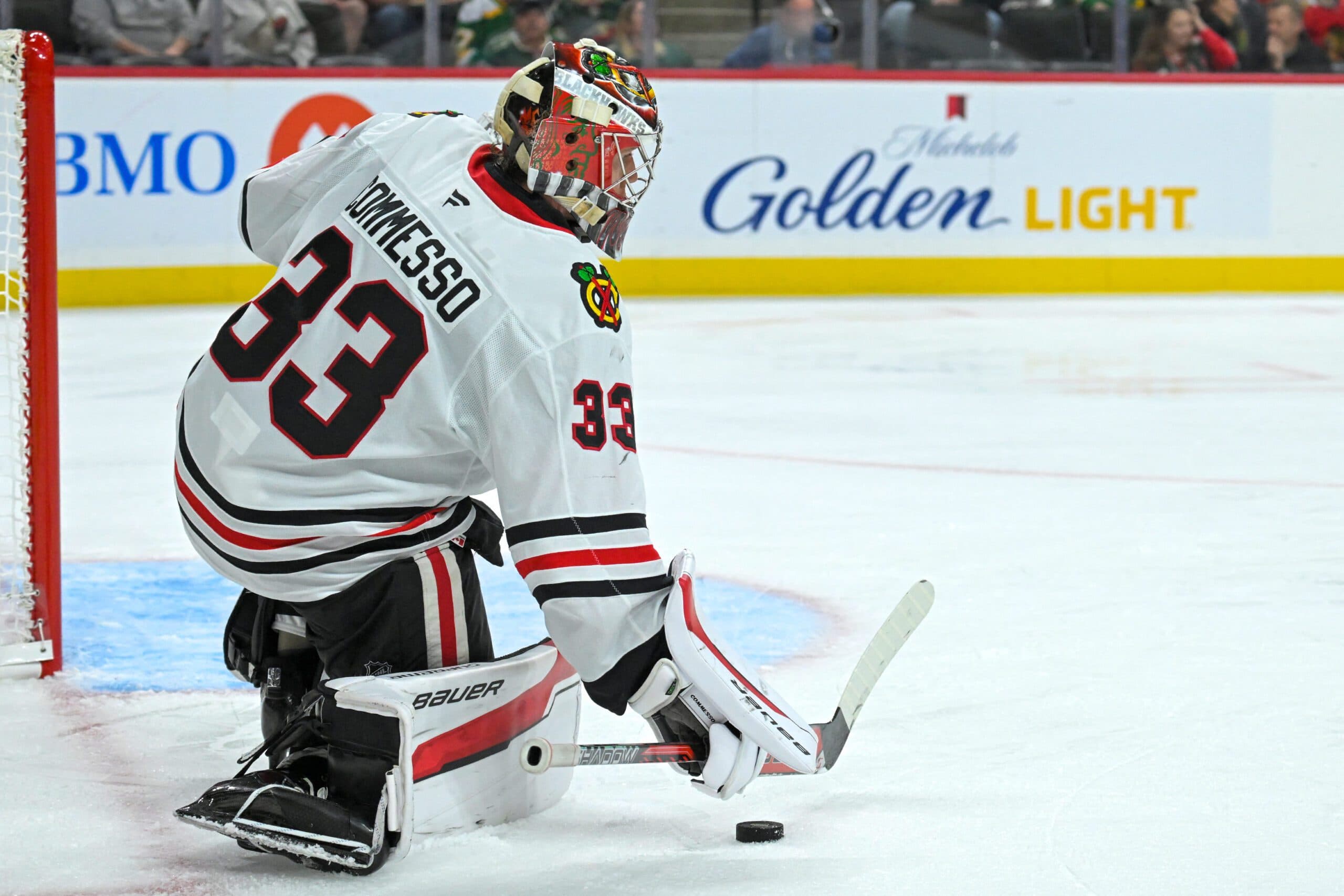 Commesso, 23, started three games for Chicago last season.